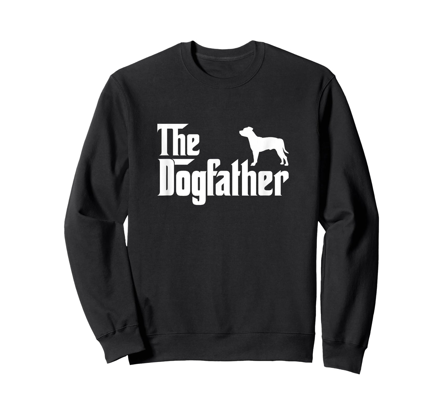 Staffordshire Bull Terrier Lover Gift DogFather T-Shirt