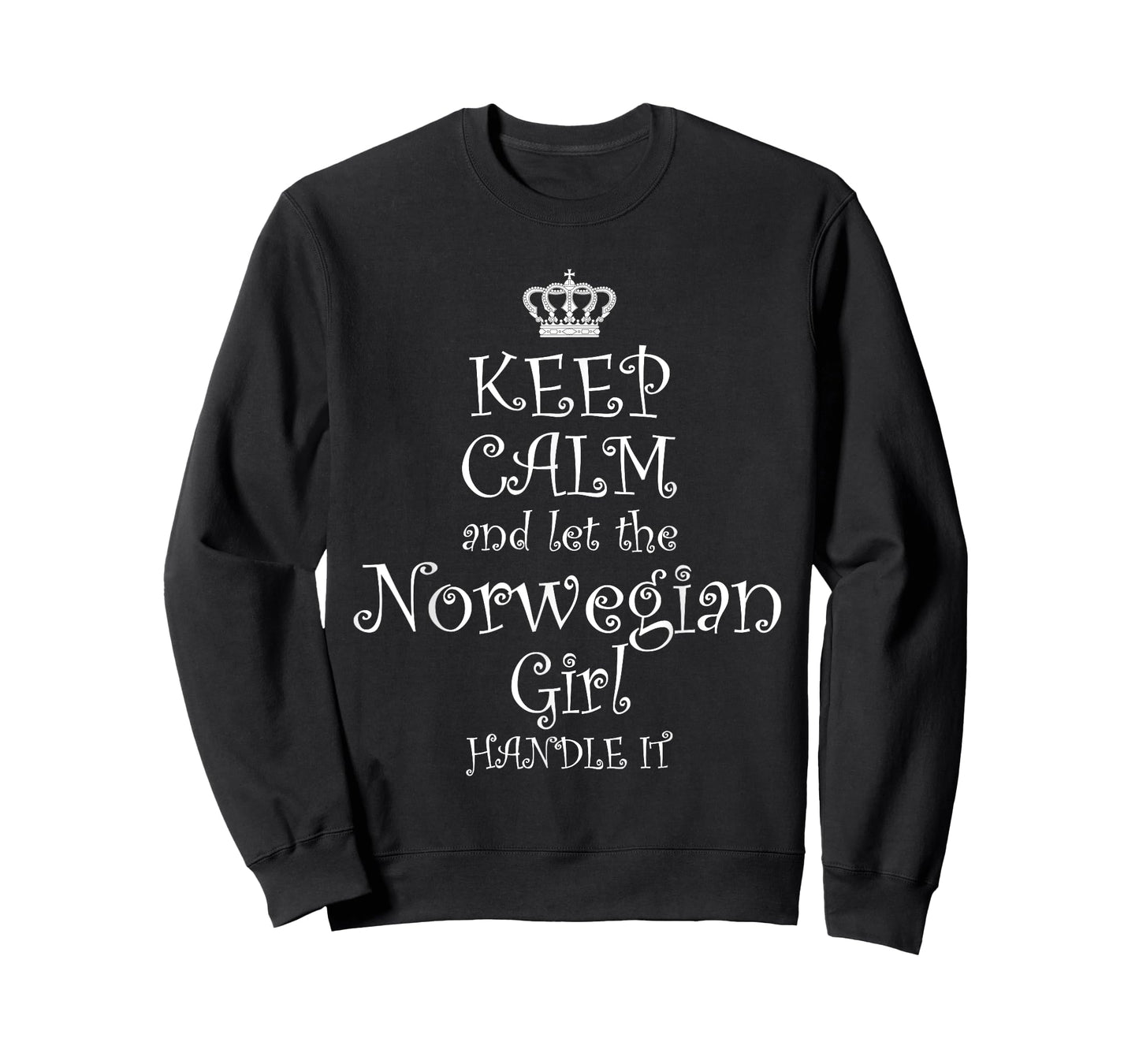 KEEP CALM and let the Norwegian Girl Handle It TShirt | Gift T-Shirt