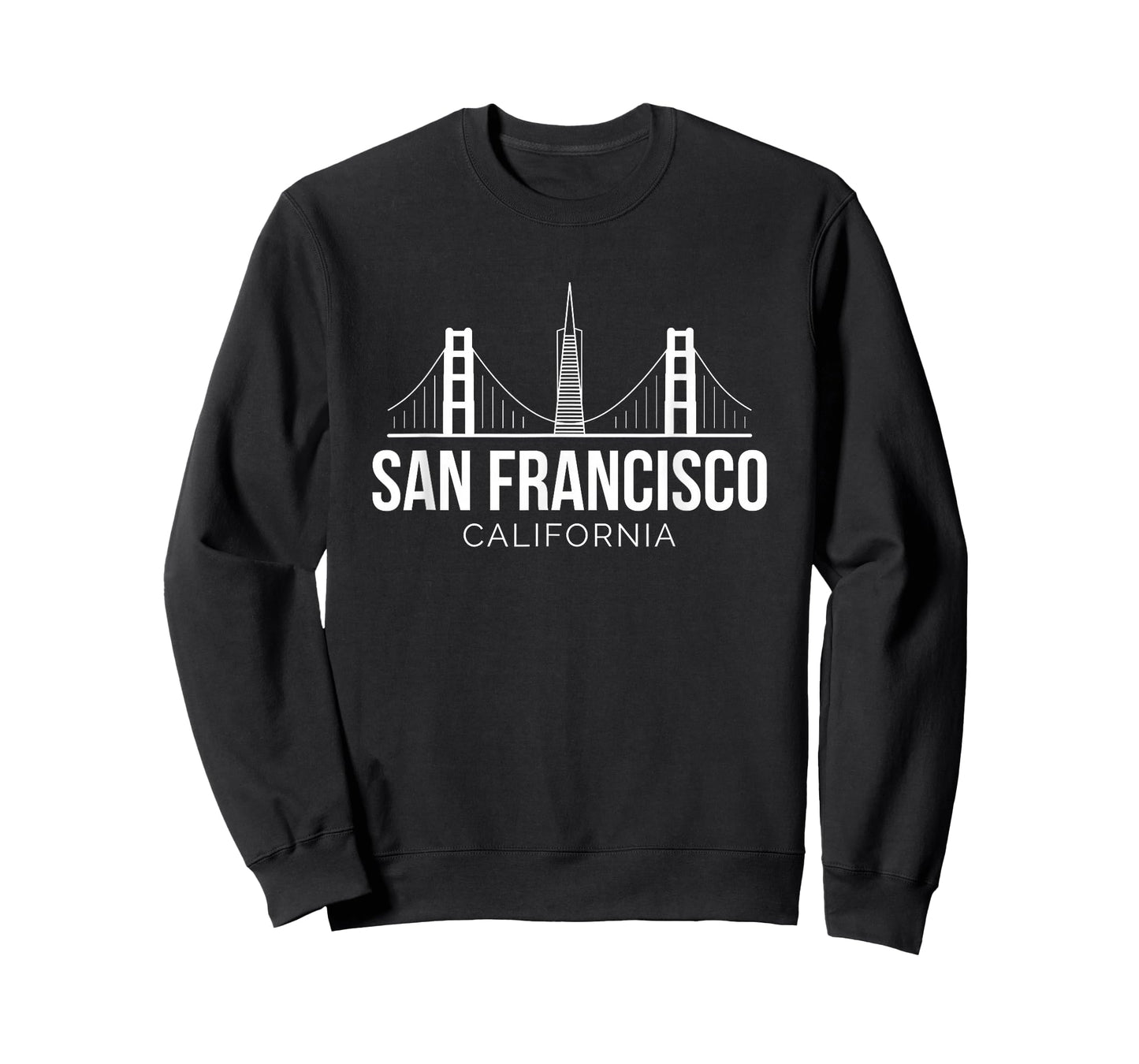 San Francisco SF Bay Area California Skyline T Shirt T-Shirt