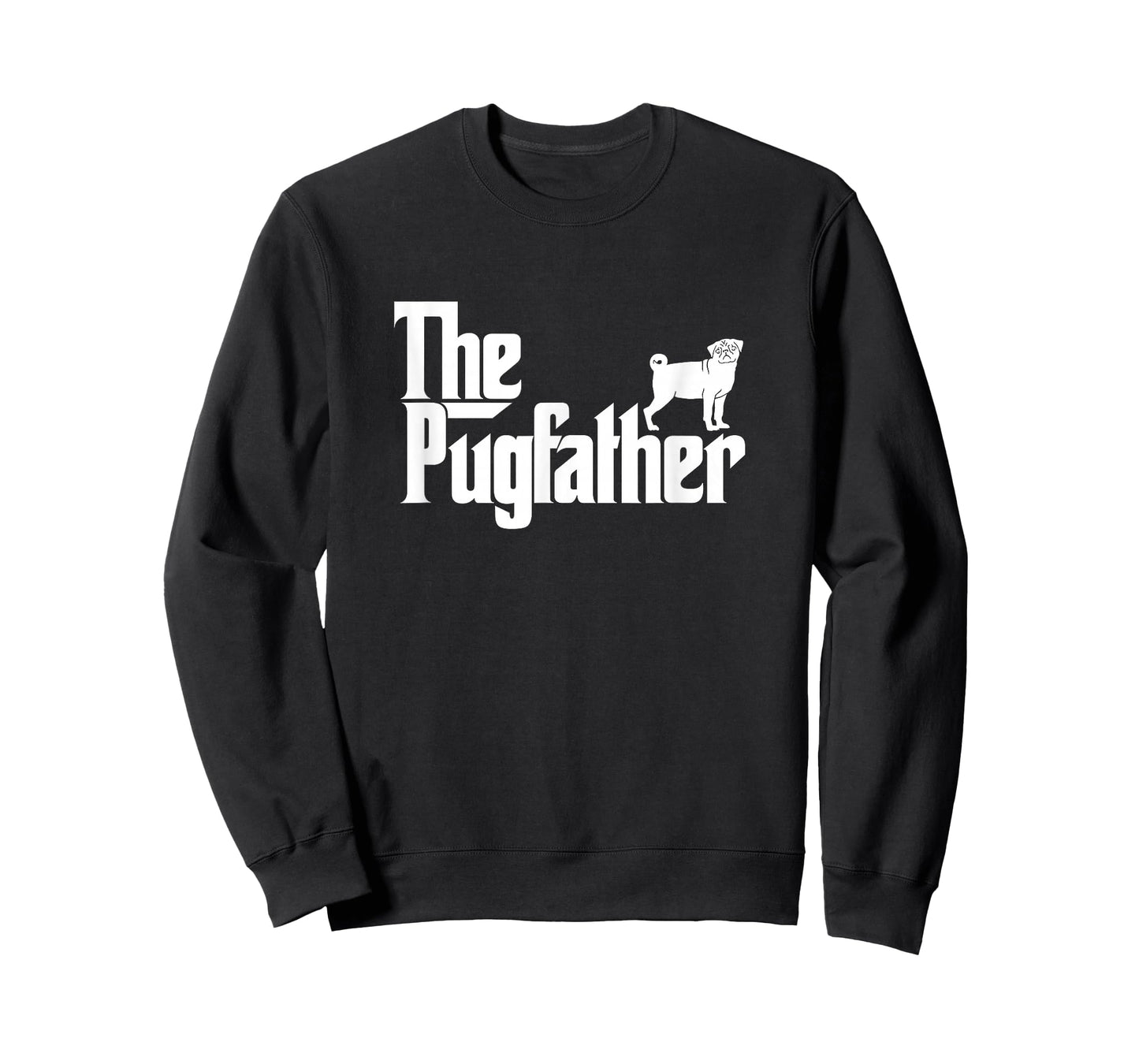Funny Pug Owner Shirt The Pugfather Pug Father Gift T-Shirt T-Shirt