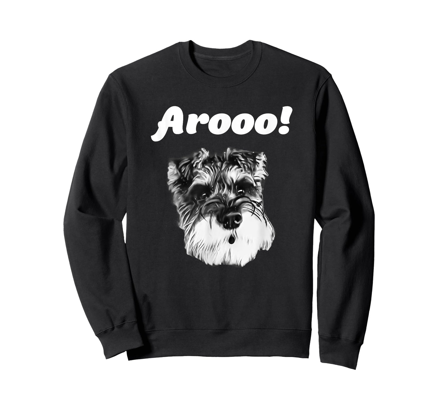 Schnauzer Arooo Barking T Shirt T-Shirt