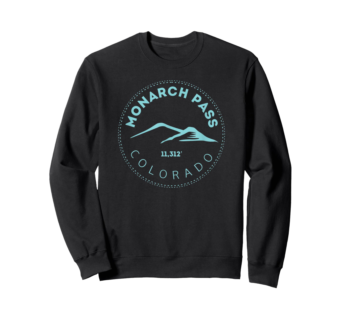 Monarch Pass Colorado Blue Bird Day - Elevated Mountain Pass T-Shirt
