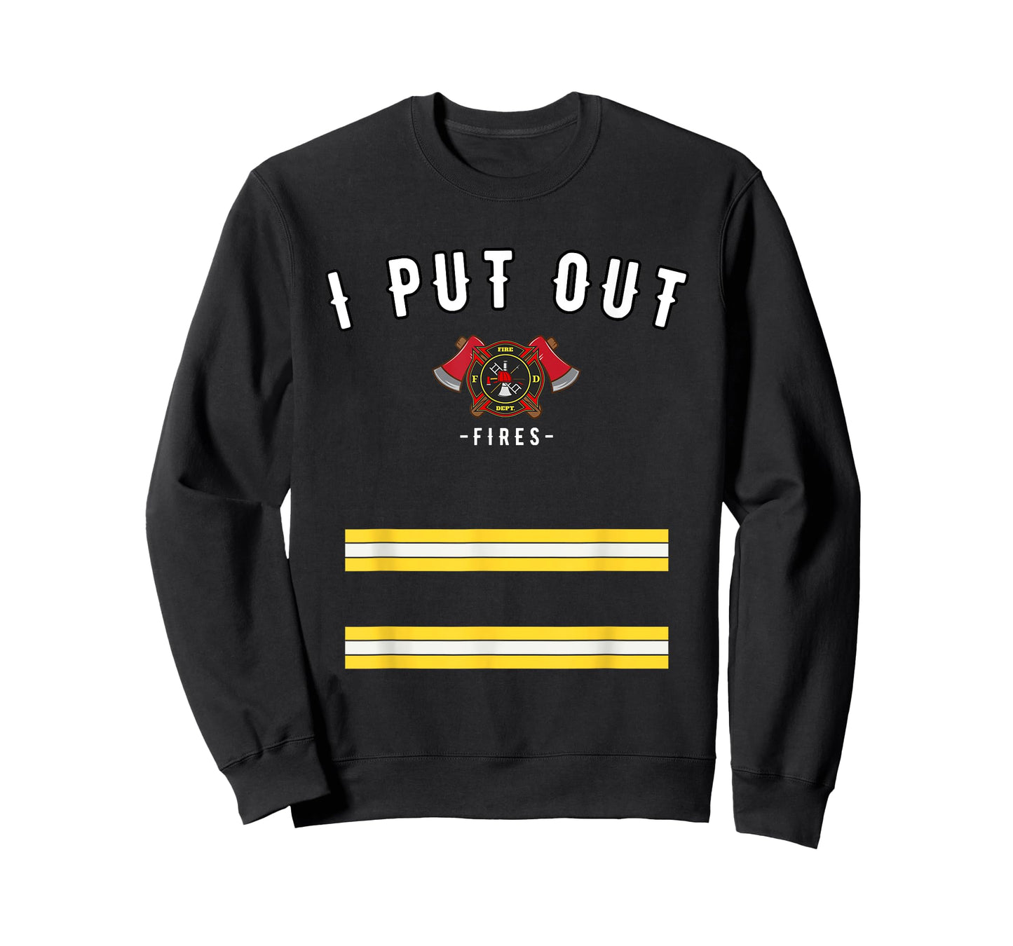 Funny Halloween Firefighter Costume Shirt - I Put Out Fires T-Shirt