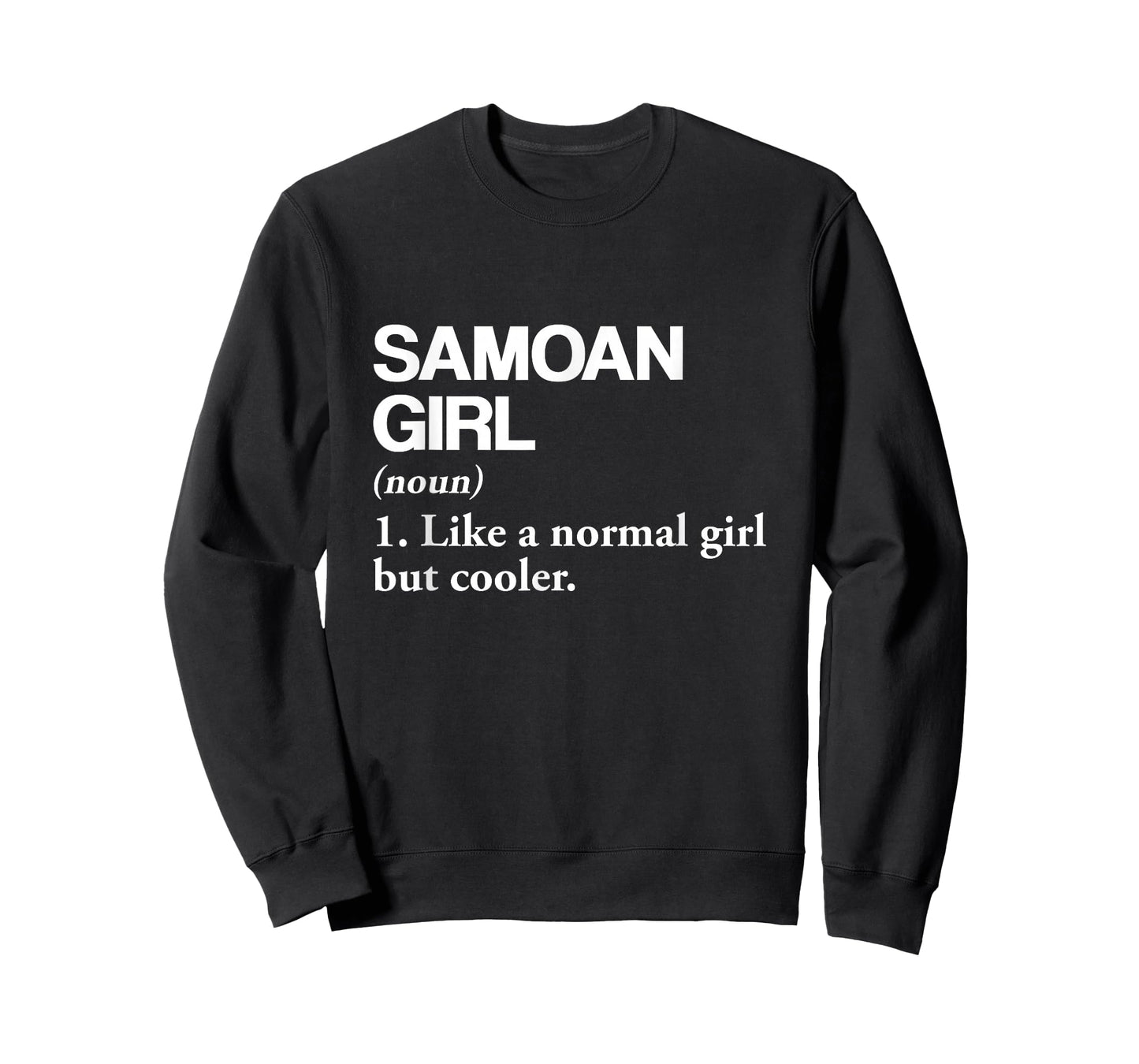 Samoan Girl Definition Samoa Flag Country Language T-Shirt