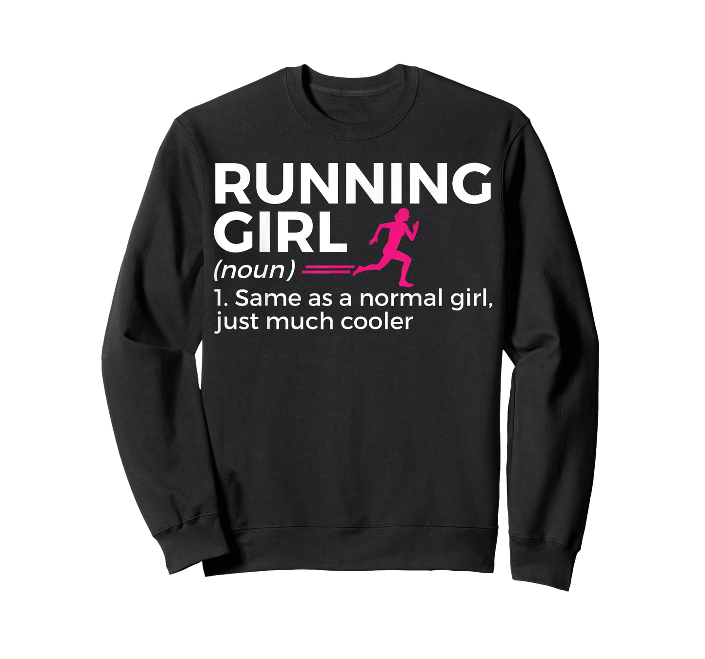 Running Girl Definition Funny Runner T-Shirt