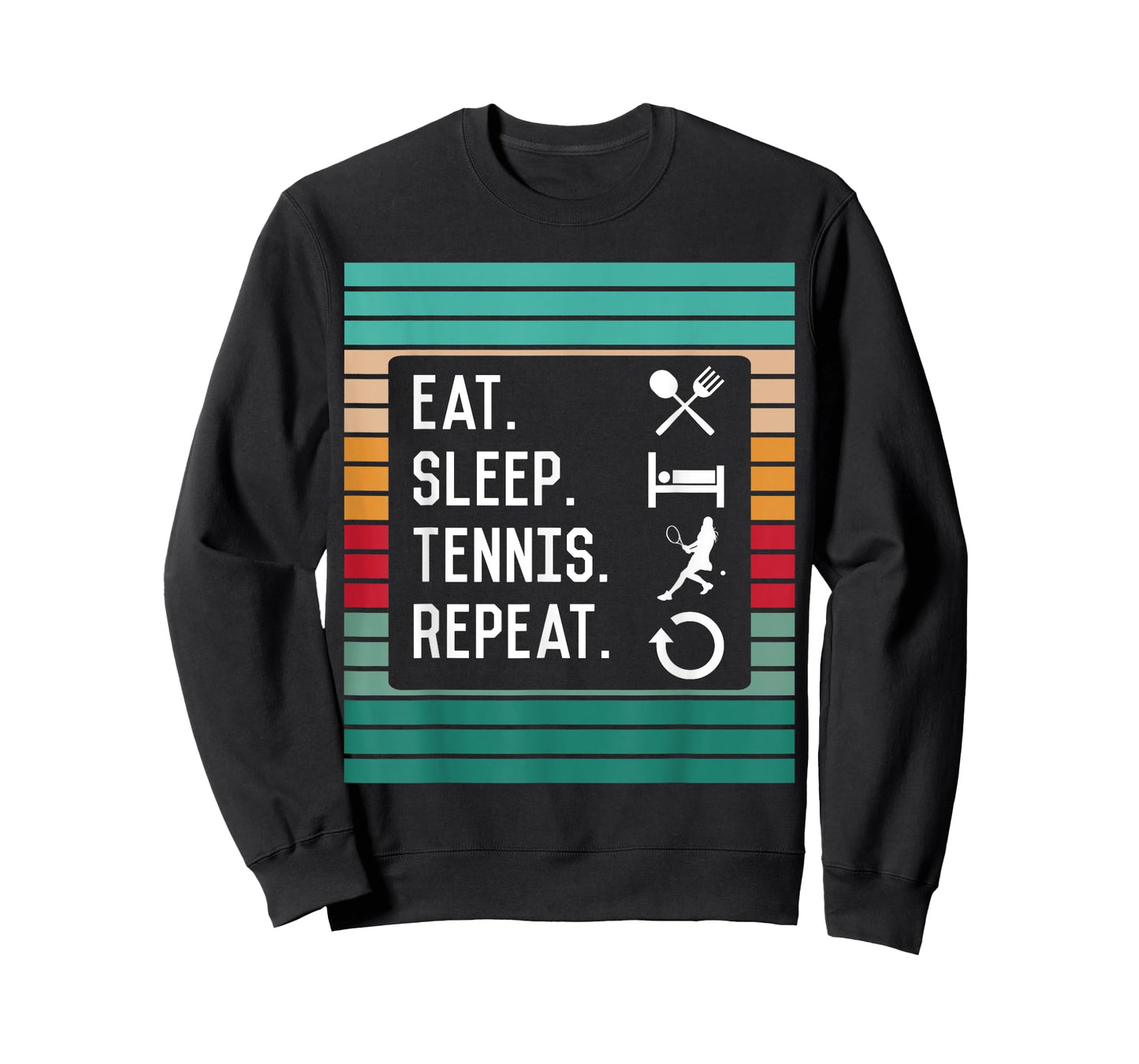 Eat Sleep Tennis Repeat T-Shirt