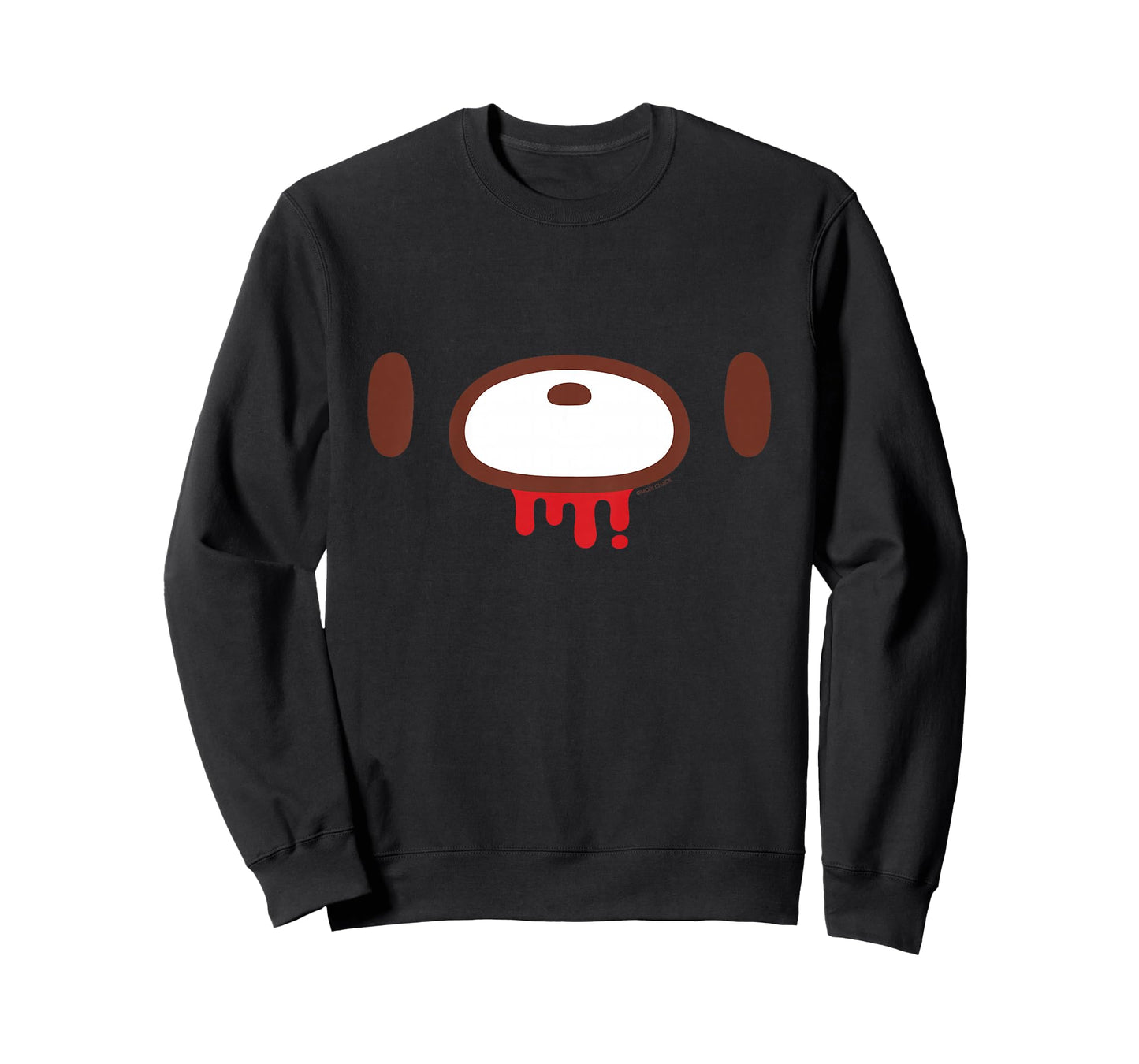 Kids Gloomy Bear Naughty Grizzly Face Print Anime Manga Kids T-Shirt