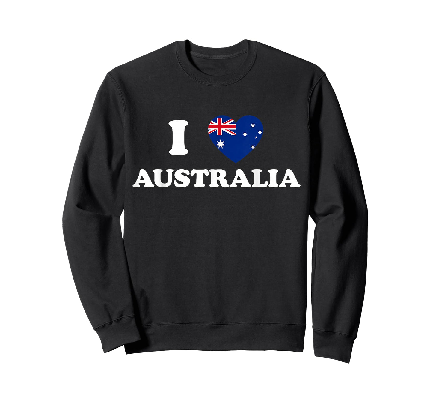 I Love Australia Flag I Heart Shape Aussie Men Women Kids T-Shirt