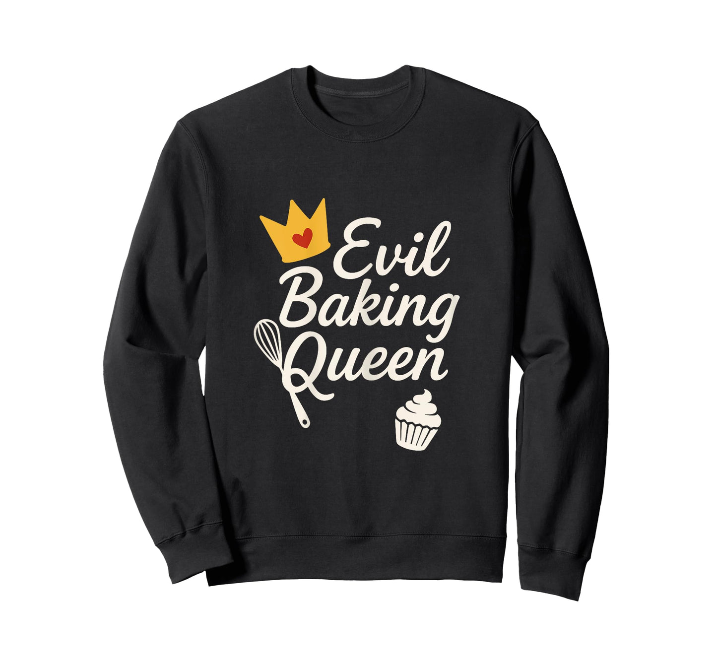 Evil Baking Queen Shirt Funny Baker Tee for Women T-Shirt