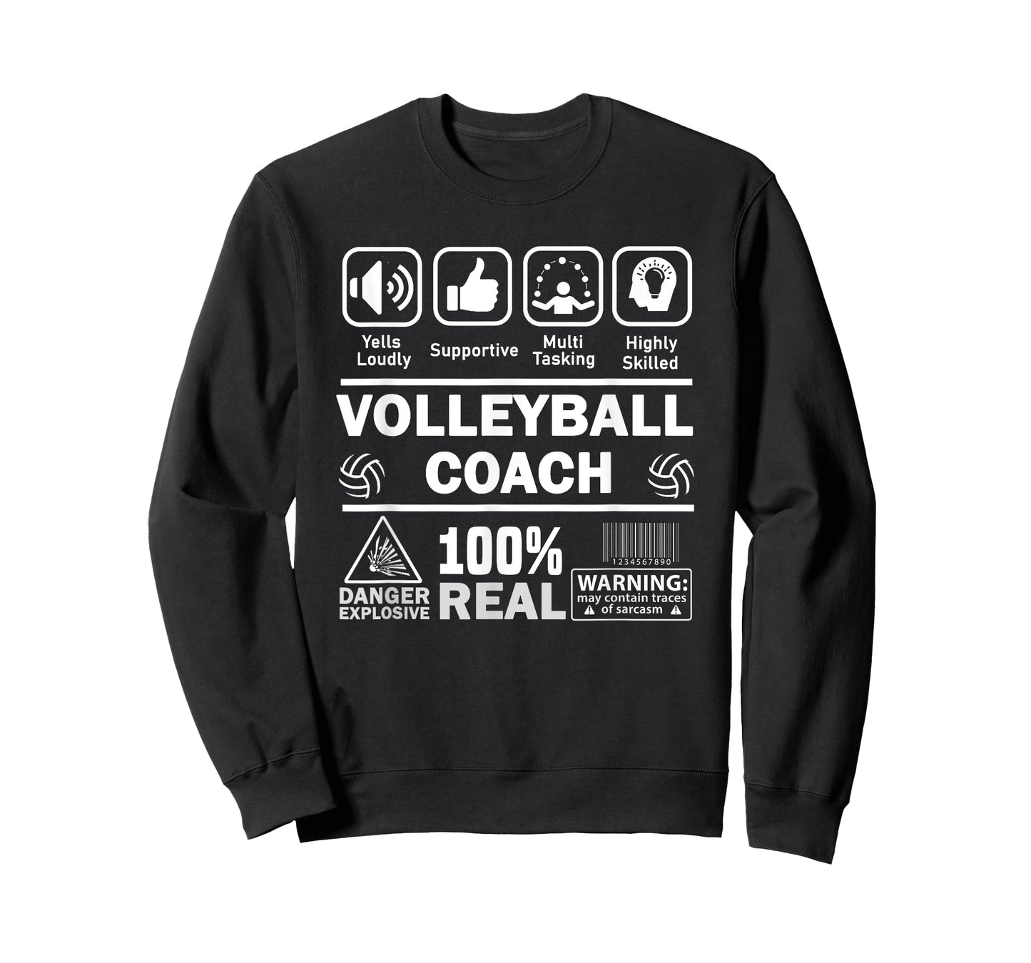 Best Volleyball Coach Contents of the Best Coaches T-Shirt