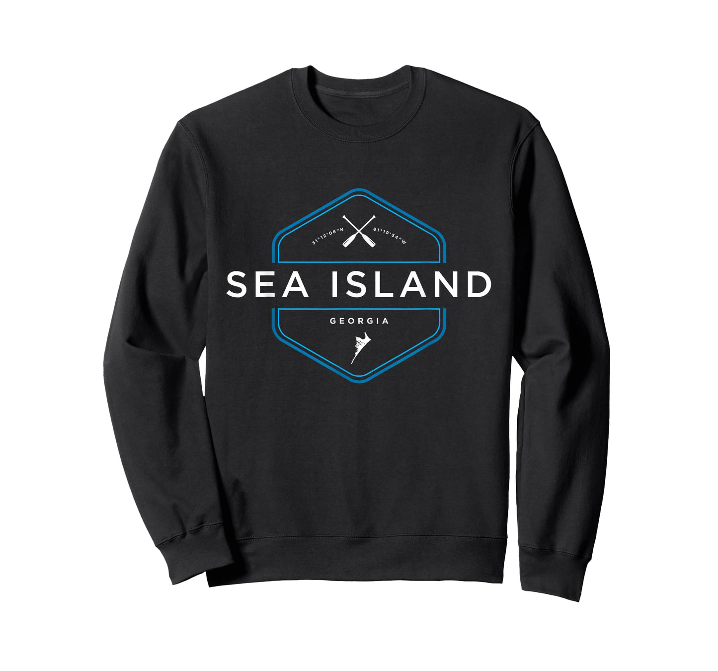 Sea Island Georgia Beach Graphic T-Shirt