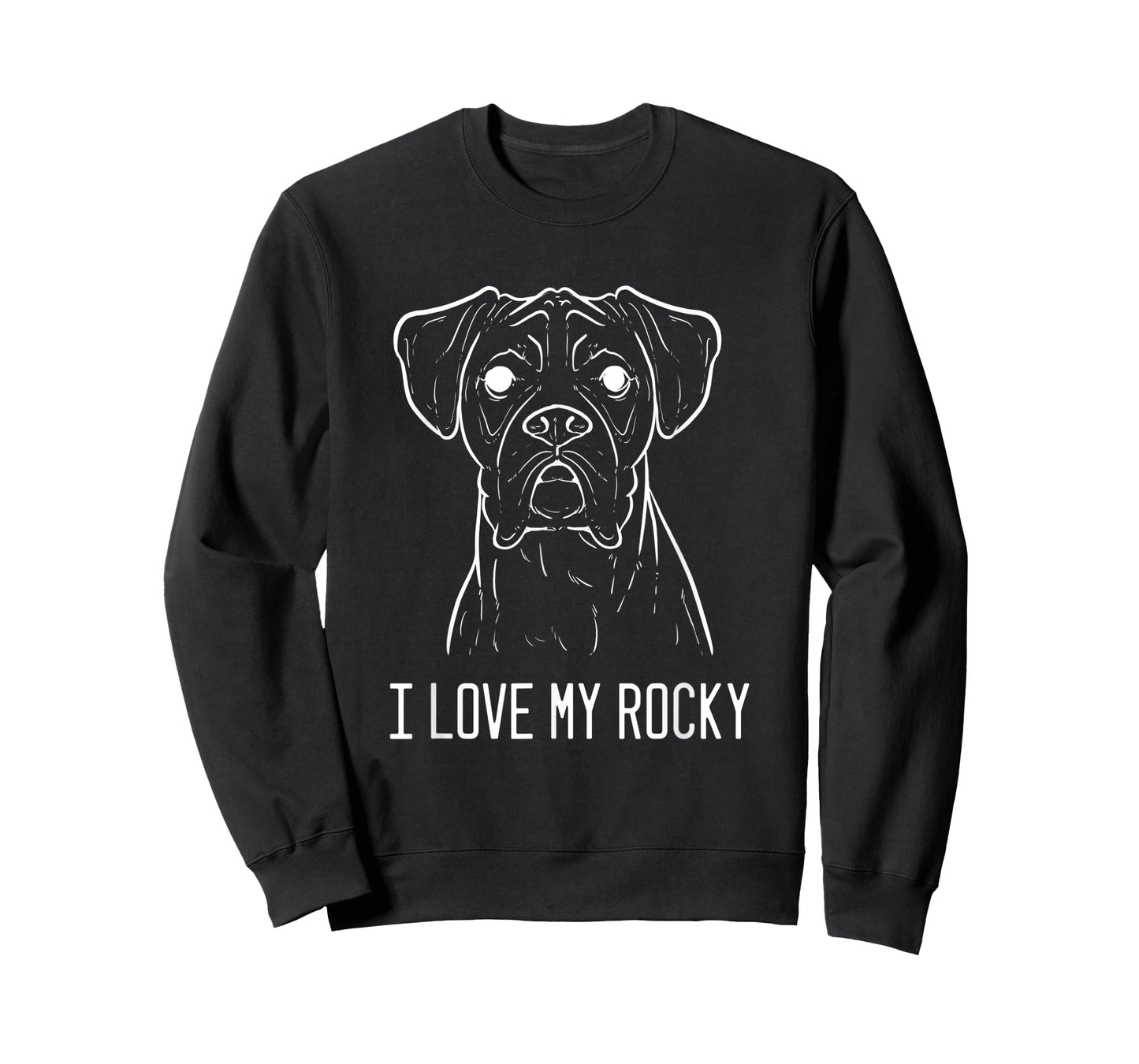 Boxer Dog Rocky Pet Owner T-Shirt for Men