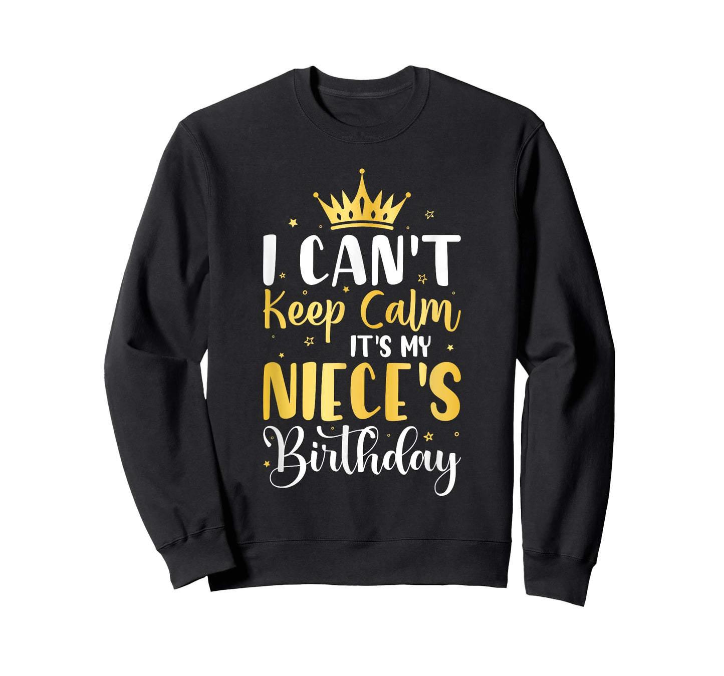 I Can't Keep Calm It's My Niece's Birthday Party Gifts T-Shirt