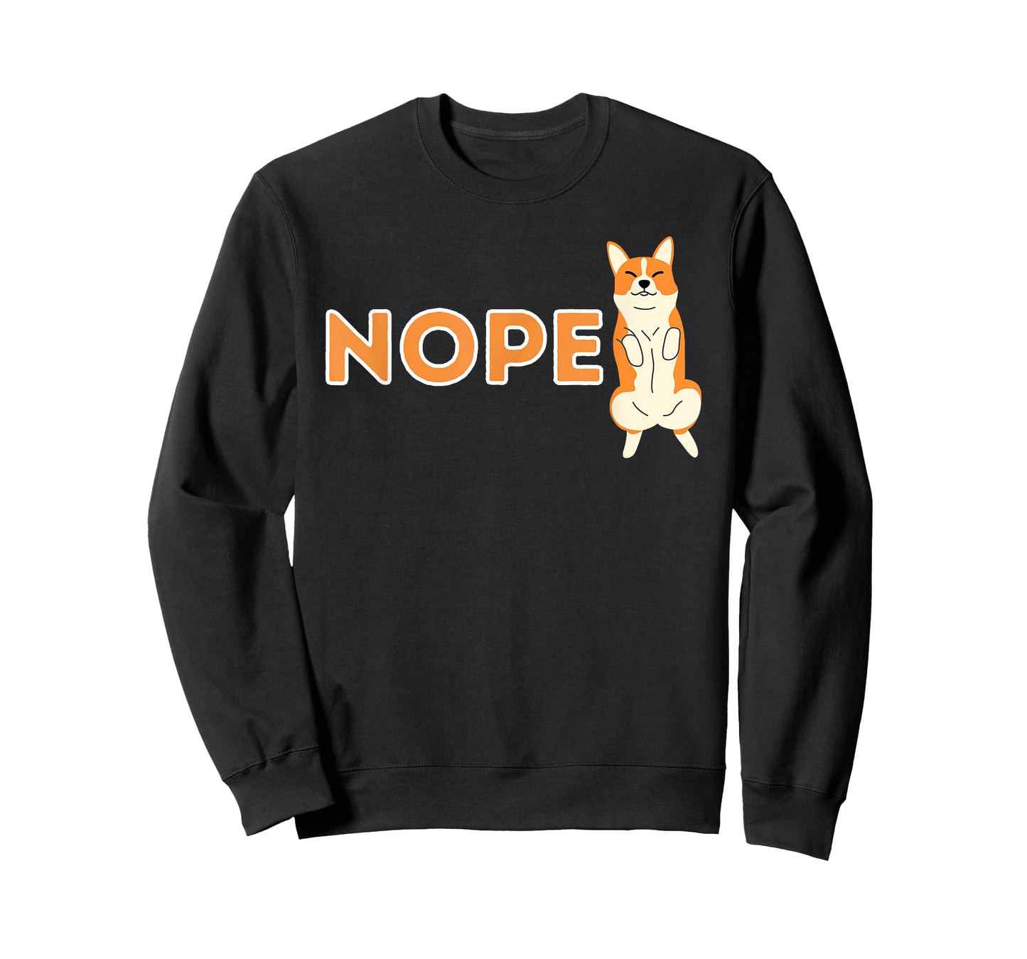 Nope Lazy Corgi - Cute Welsh Corgi Owner Dog Lover T-Shirt