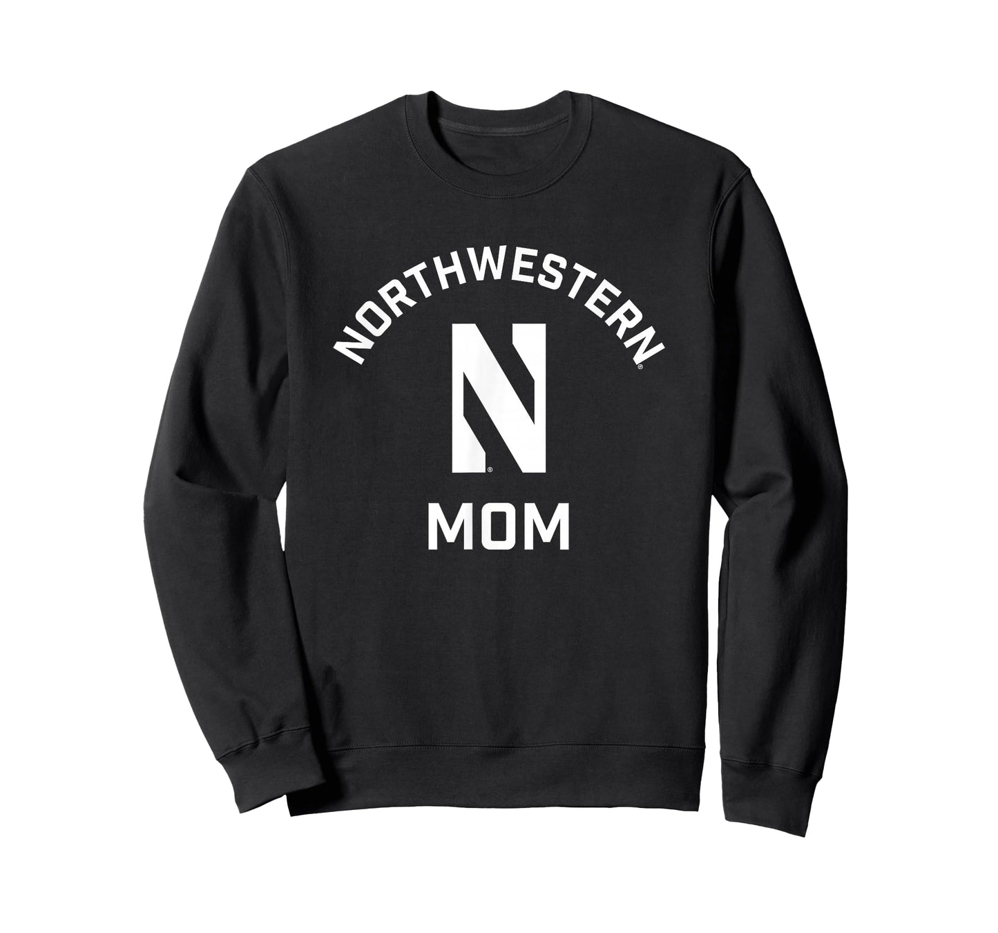 Northwestern University Wildcats Arched Mom T-Shirt