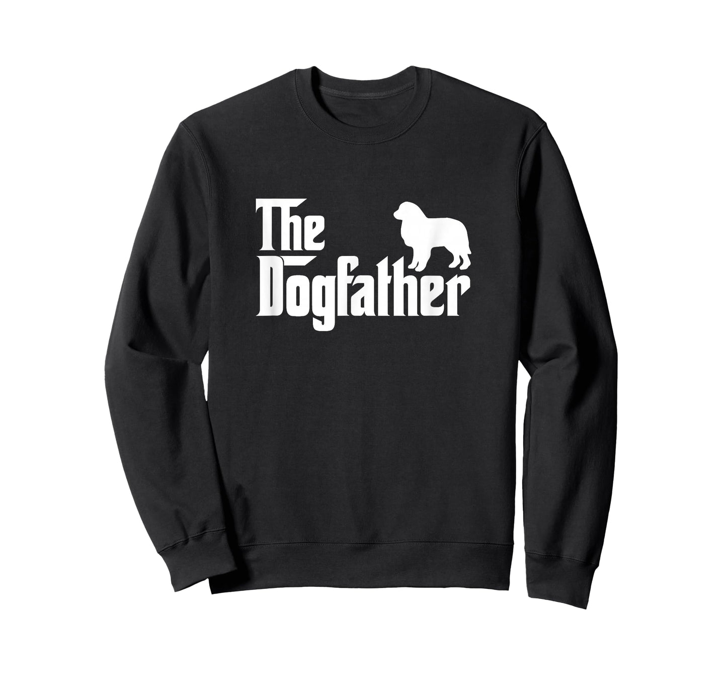 Great Pyrenees - The Dogfather Dog Papa Dad T-Shirt