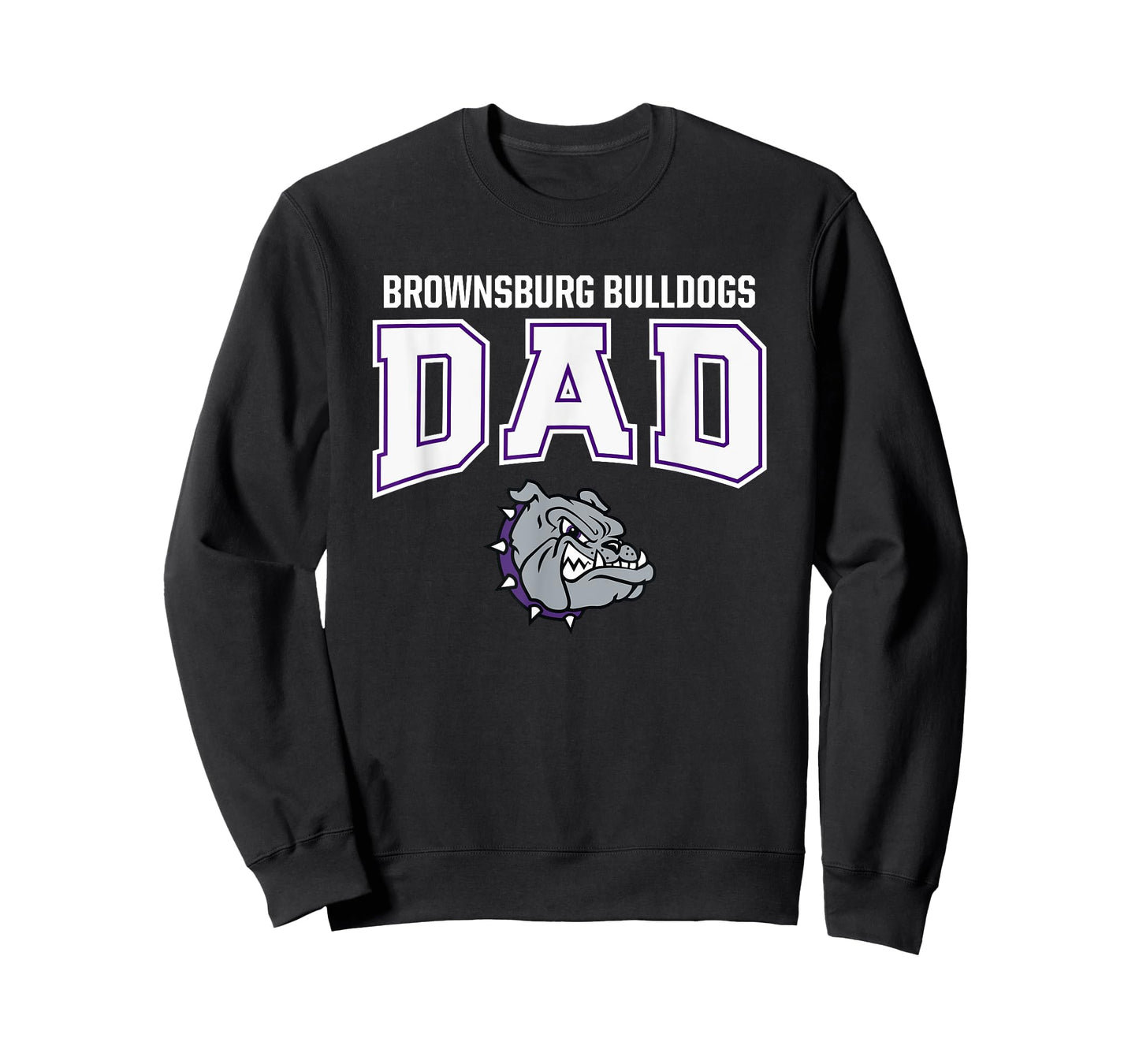 Brownsburg Bulldogs Logo Dad HS T-Shirt