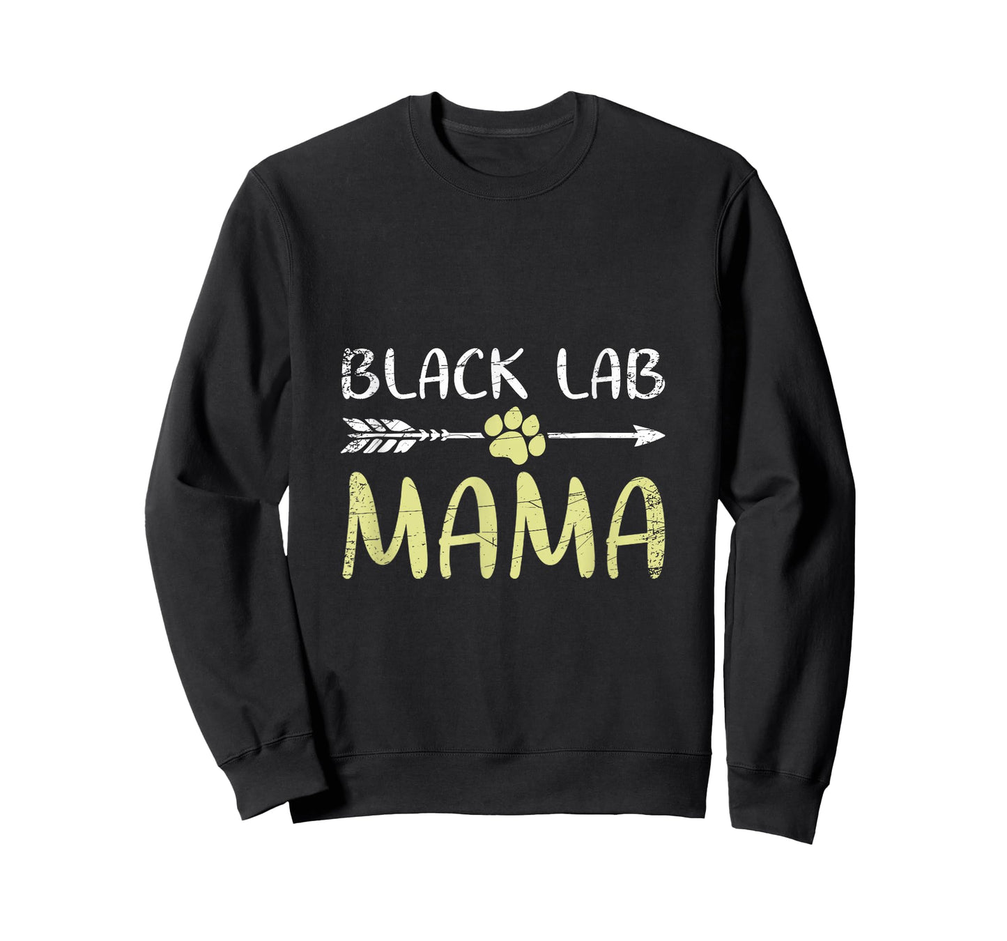 Black Lab Mama Labrador T-Shirt