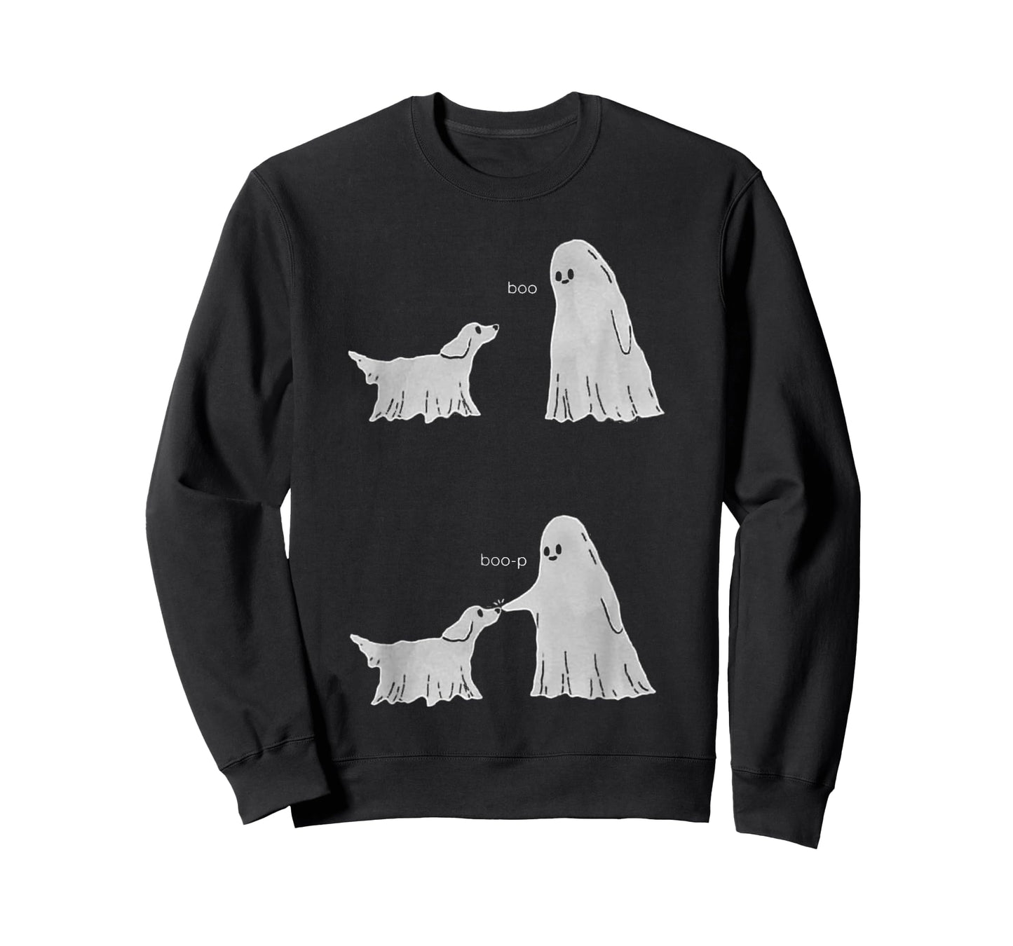 Boo Boo-p Ghost Dog Halloween T-Shirt