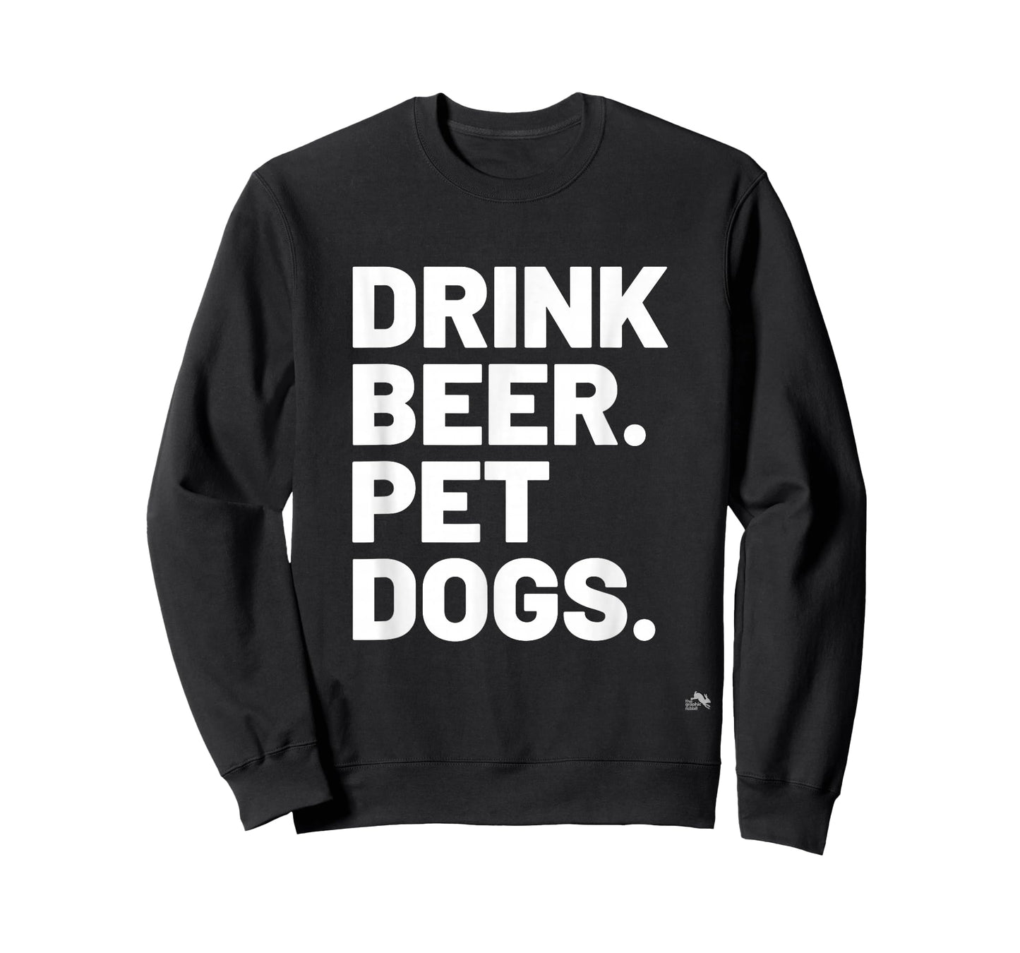Drink Beer. Pet Dogs. Dog Lover T-Shirt