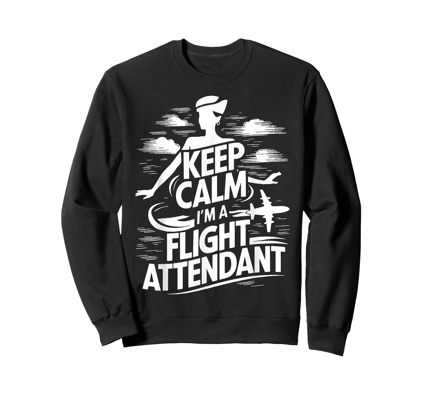 Keep Calm im a Flight Attendant T-Shirt