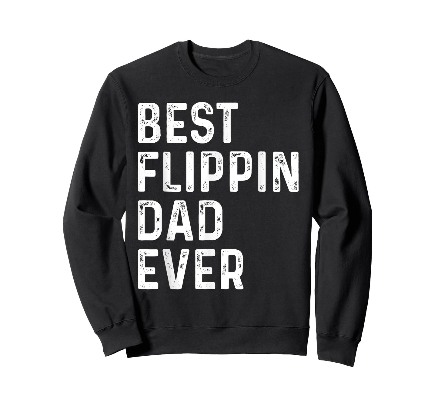Best Flipping Dad Ever, Funny Fathers Day Dad Joke BRQ Retro T-Shirt
