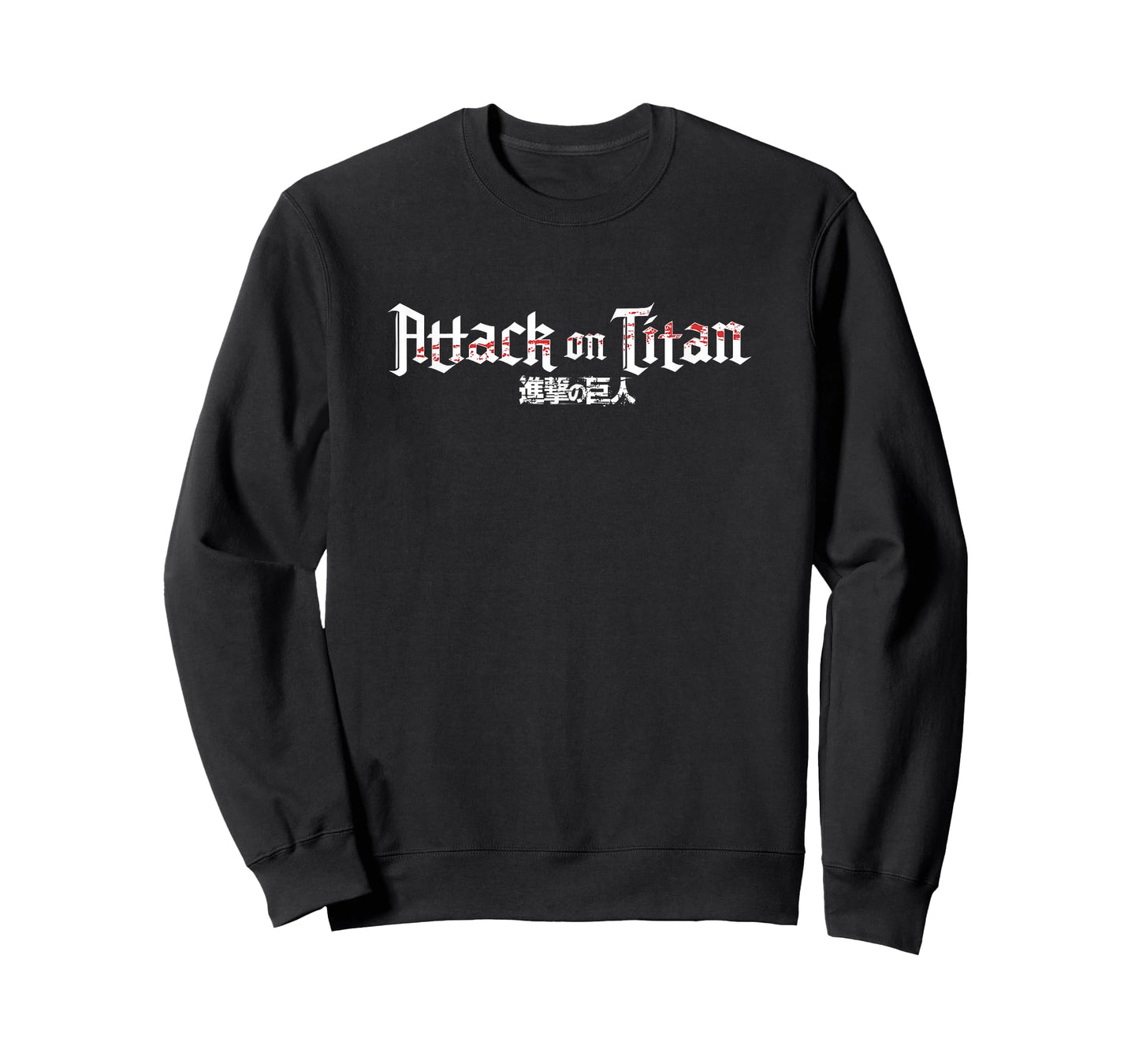 Attack on Titan Front and Back Logo and Levi Pose Anime T-Shirt