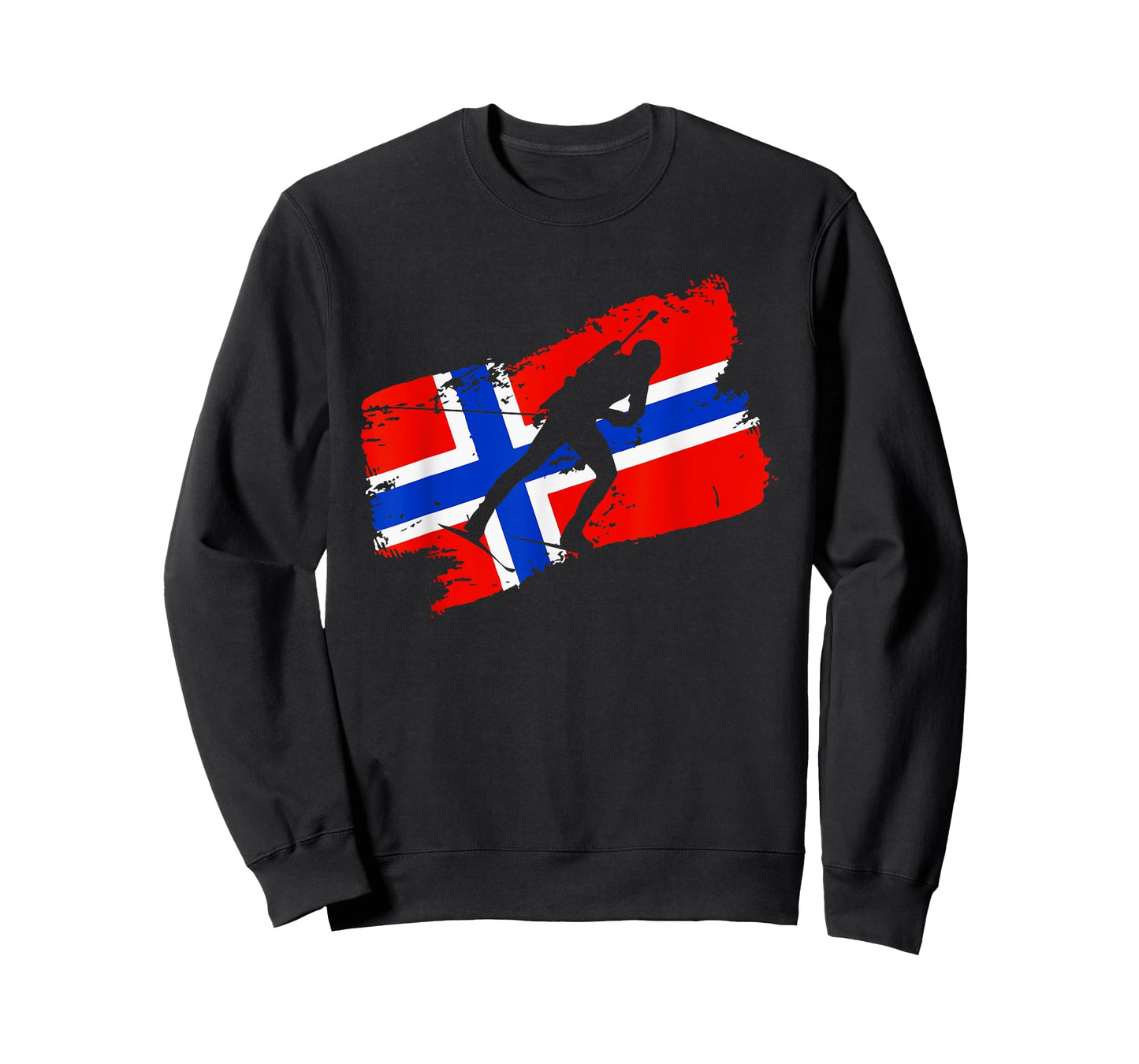 Biathlon Norway Flag Norweigan Cross Country Skiing Shooting T-Shirt