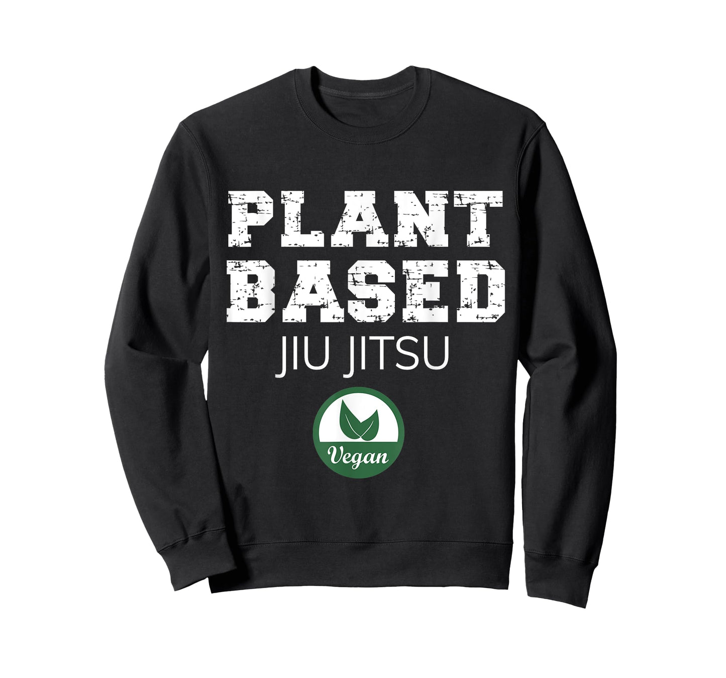 Plant Based Jiu Jitsu Design. Funny Vegan Plant-Based Design T-Shirt