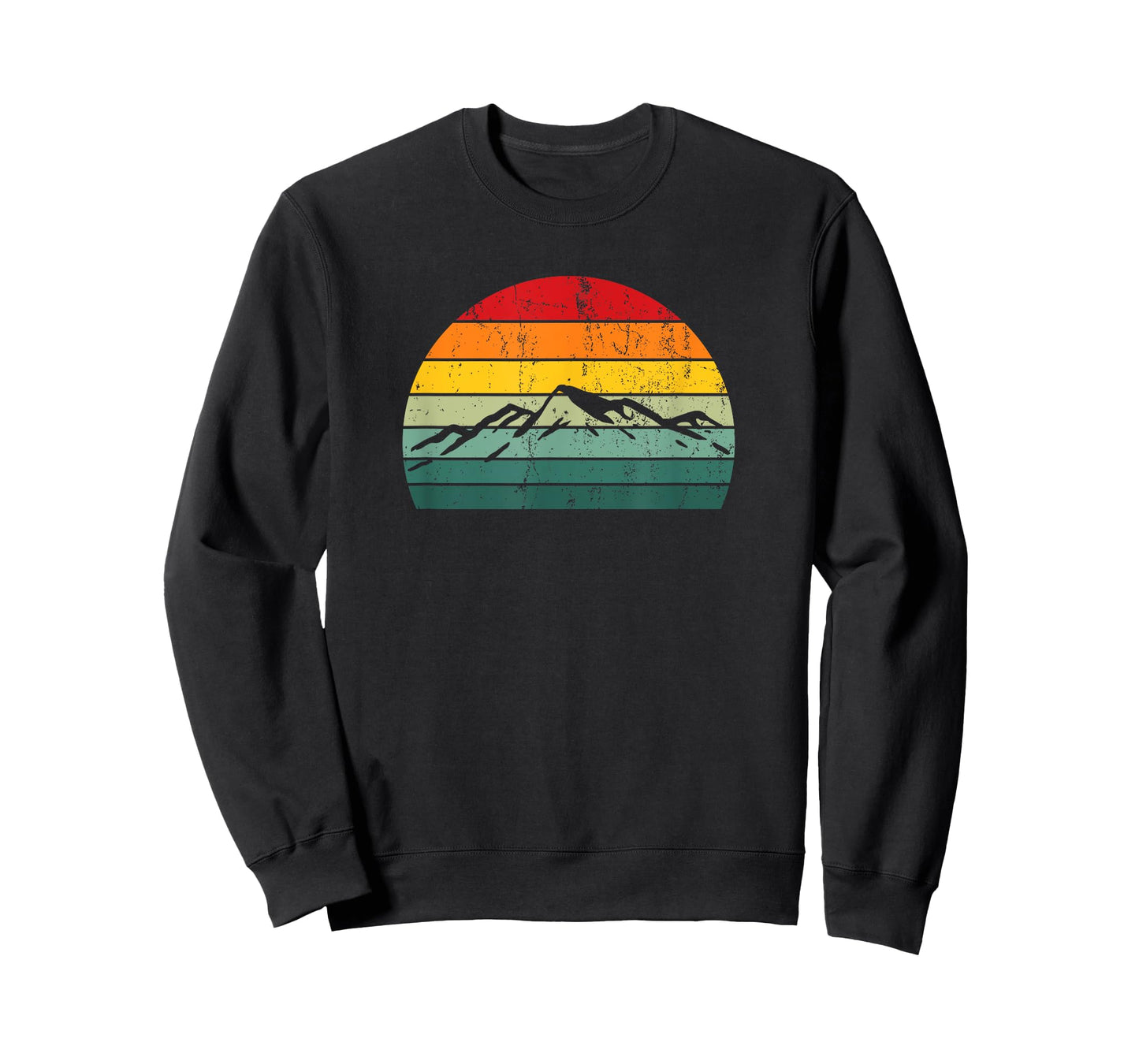 Sunset Mountain Hiking Camping Camper Nature Outdoors T-Shirt