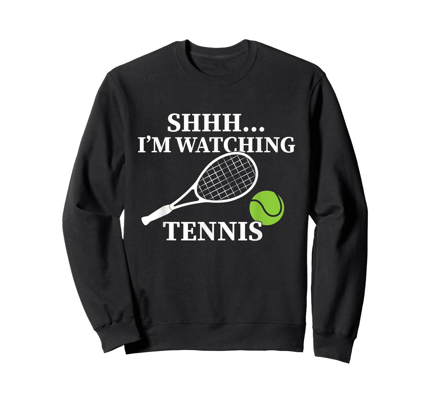 Shhh I'm Watching Tennis Funny Tennis Lover Gift T-Shirt