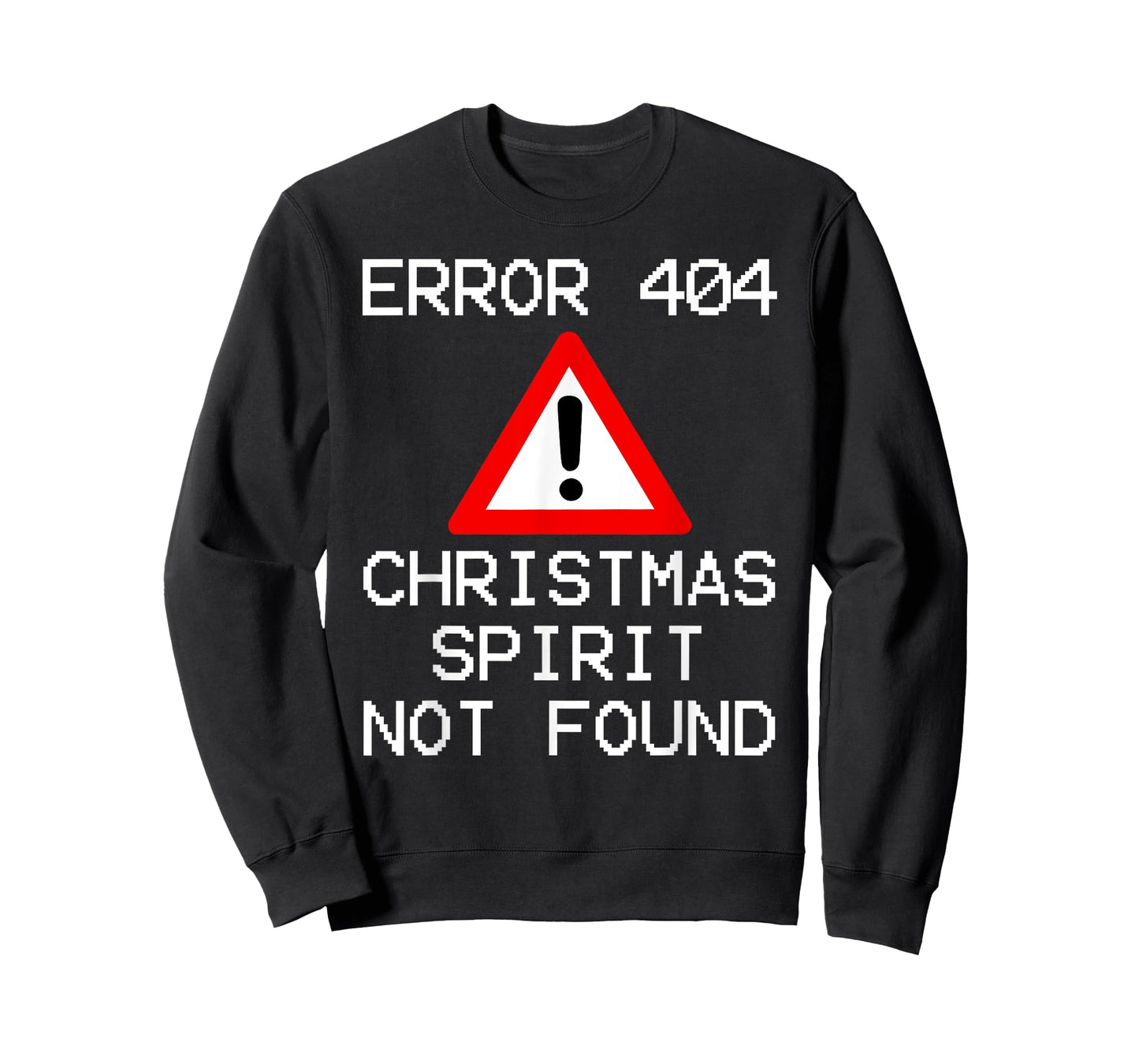 Error 404 Christmas T-Shirts - Christmas Spirit Not Found