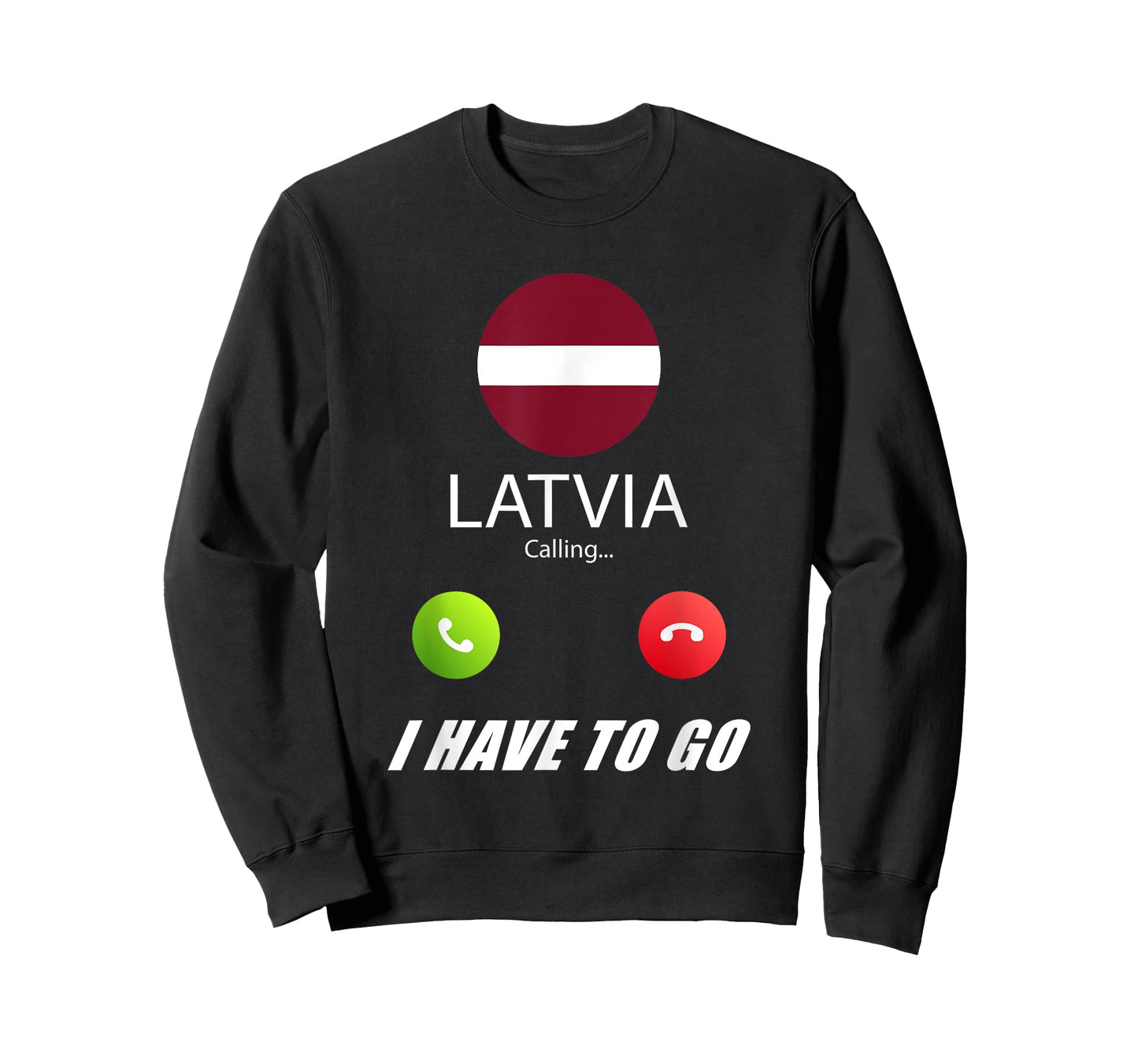 Latvia Flag Souvenir Latvia is calling T-Shirt