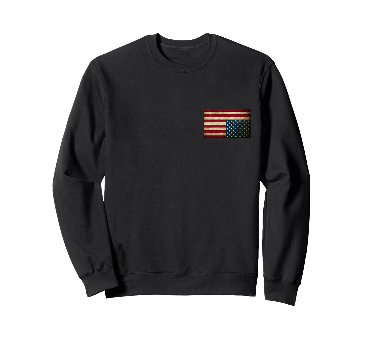 Distressed Upside Down American Flag Shirt For Protests T-Shirt
