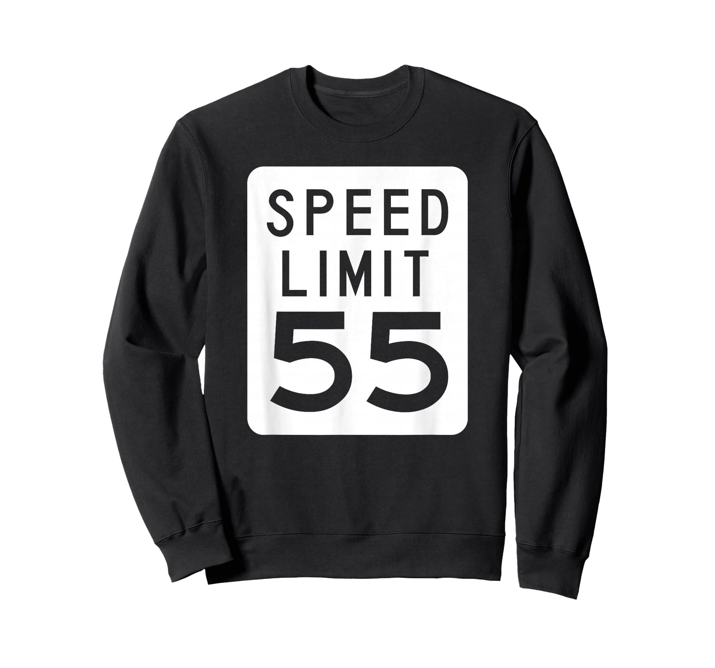 SPEED LIMIT 55 SIGN | Driving Road Sign T-Shirt
