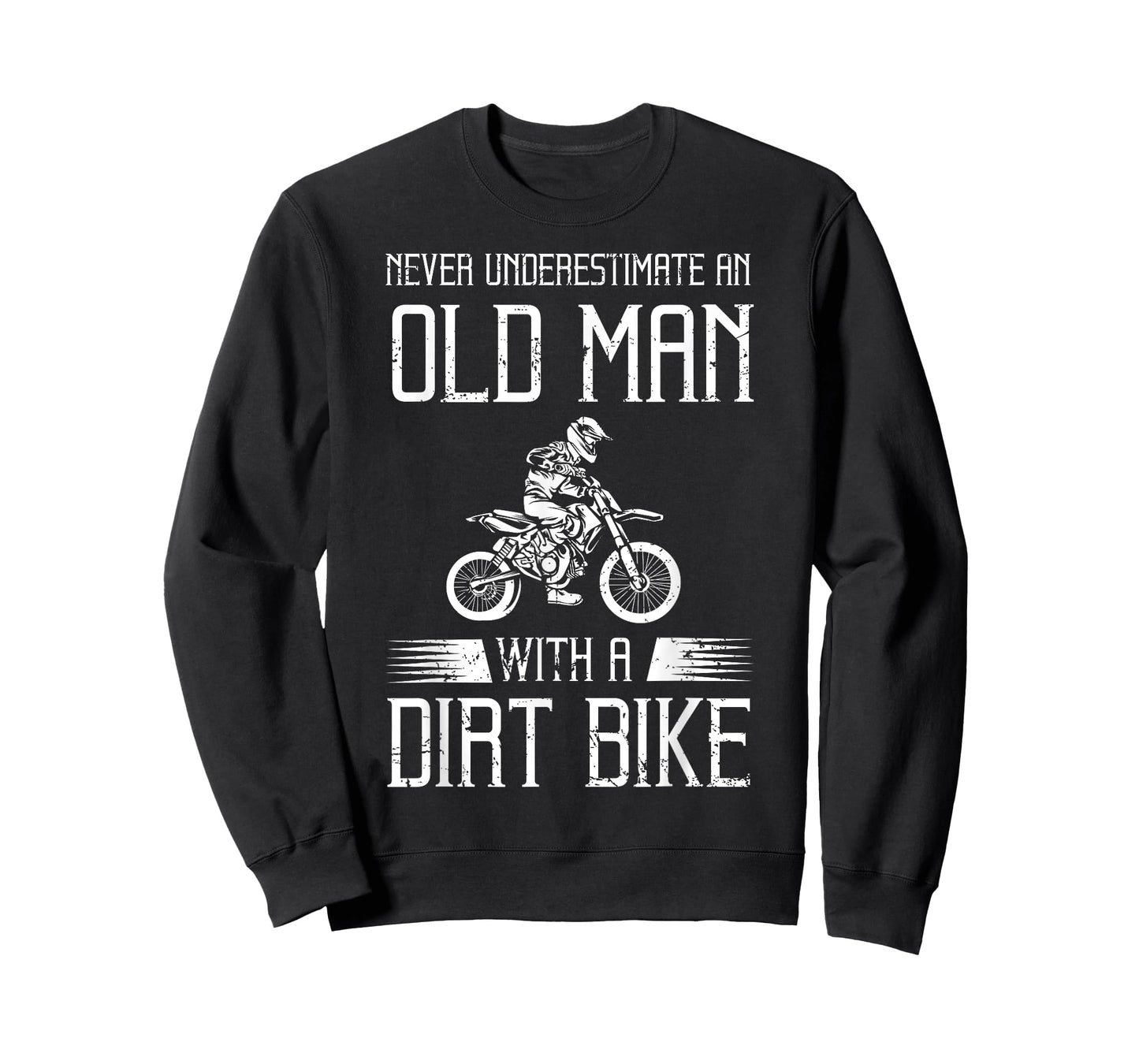 Dirt Bike Art For Men Grandpa Dad Dirtbike Dirt Bike Lover T-Shirt