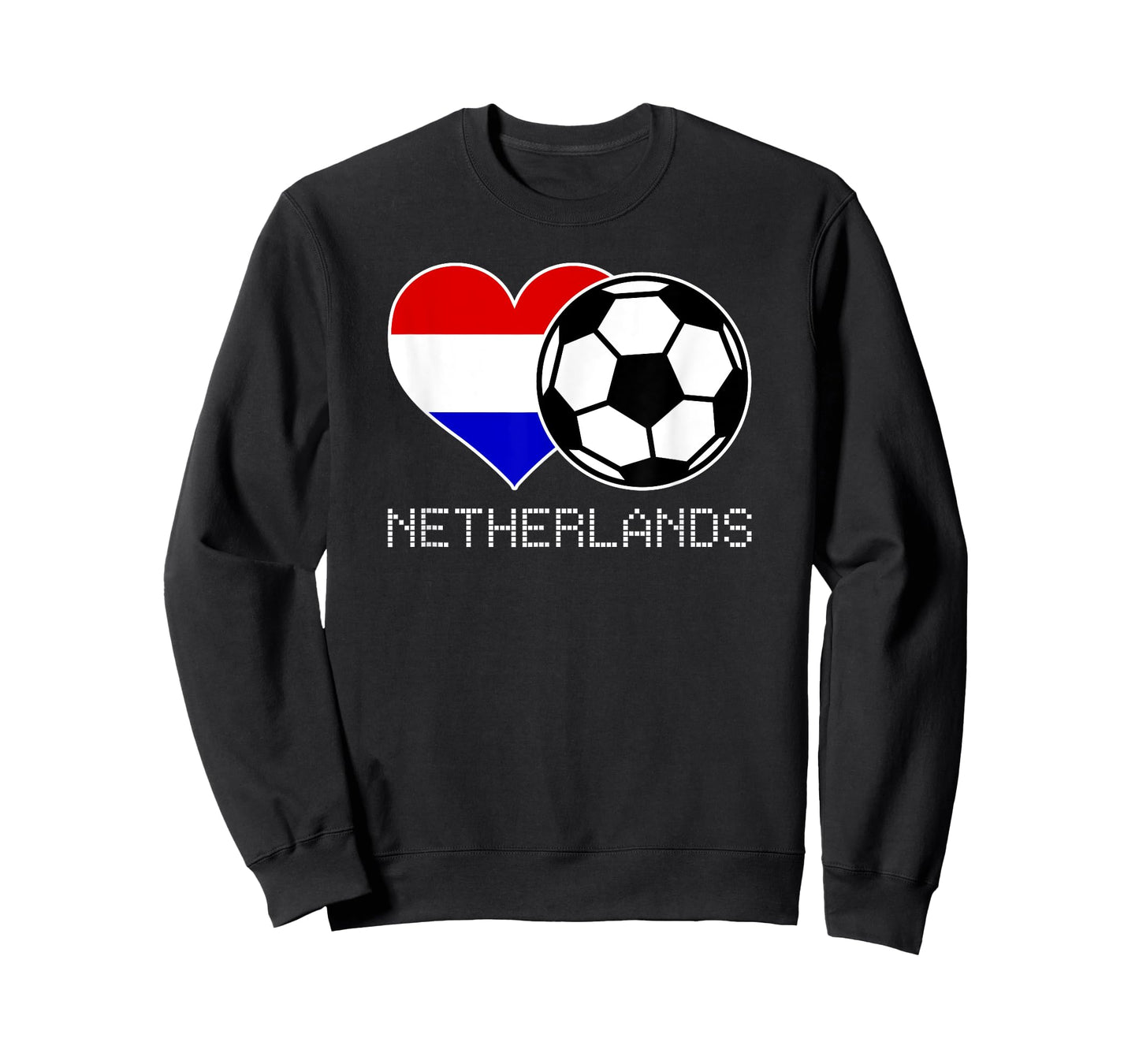Netherlands Soccer Dutch Flag Love Nederland Pride Heart T-Shirt