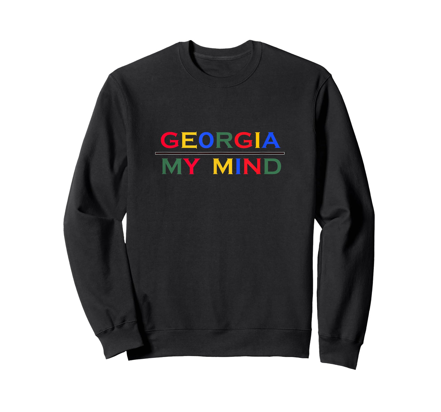 GEORGIA On MY MIND a Colorful GEORGIA T-Shirt