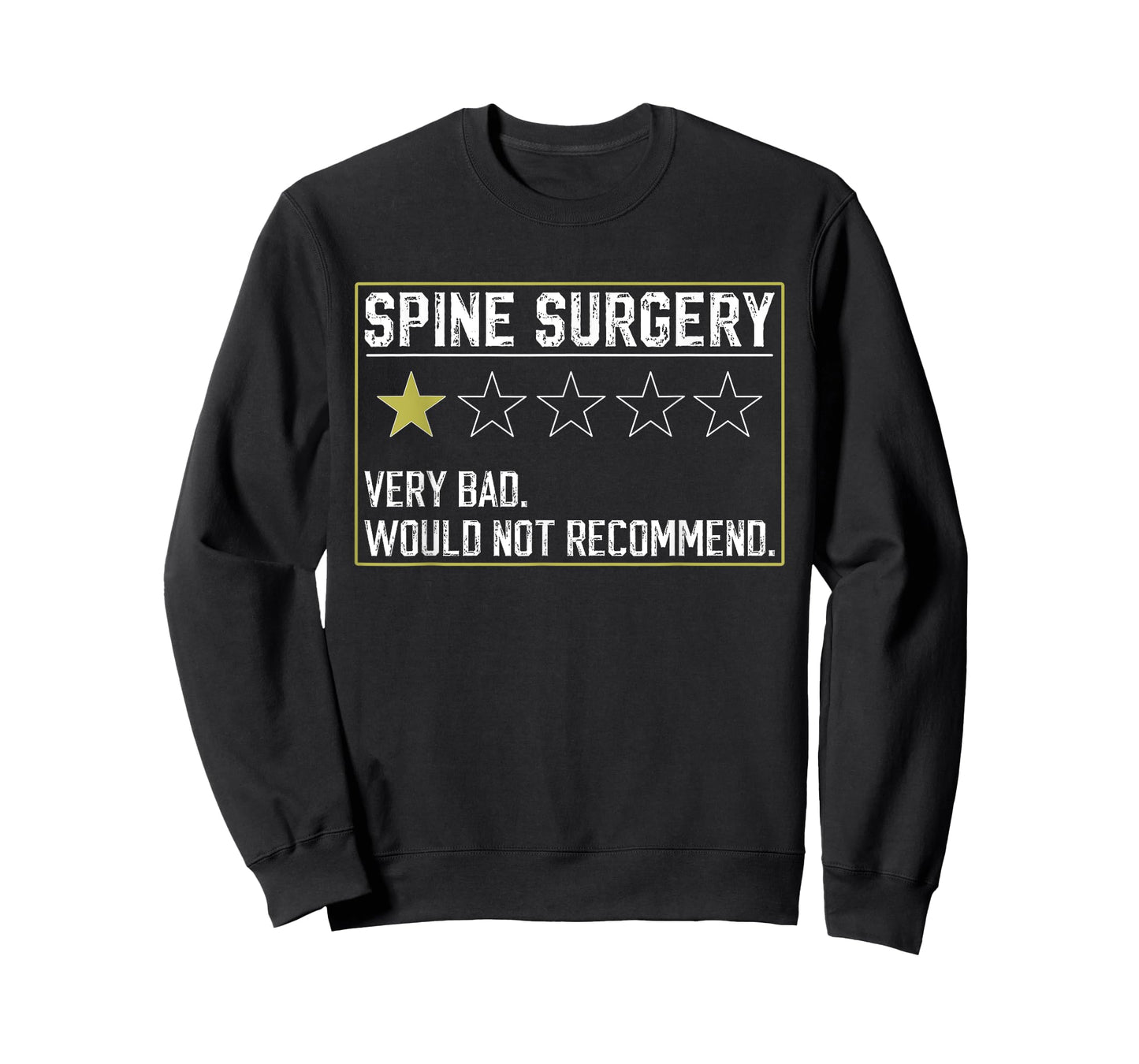 Post Broken Back Spine Surgery Recovery Funny Get Well Soon T-Shirt