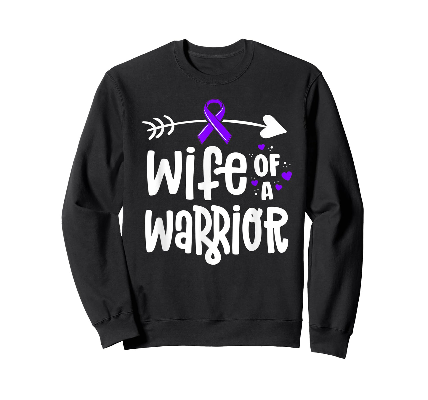 Wife Of A Warrior Hodgkins Lymphoma Cancer Awareness T-Shirt