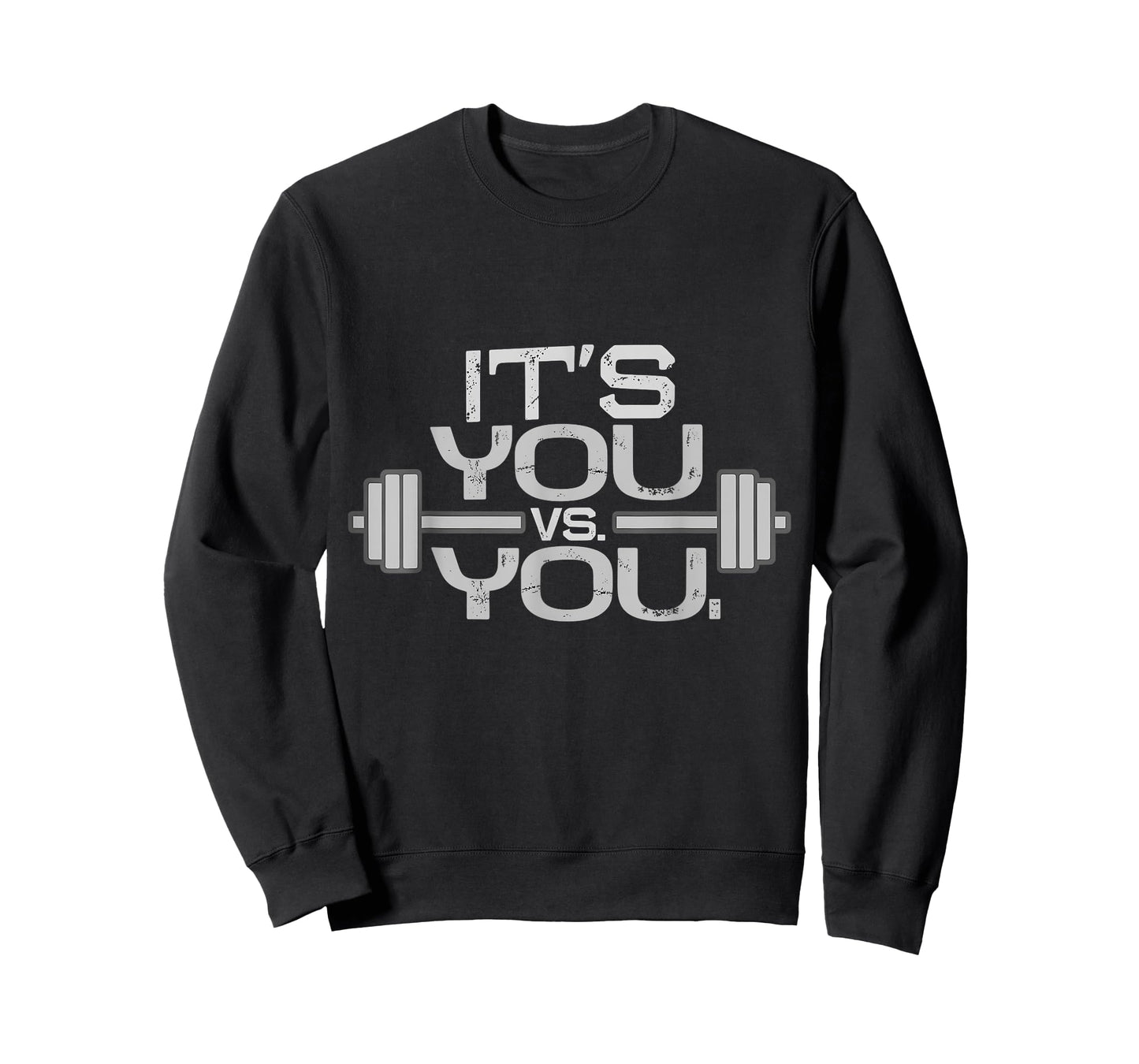 Its vs. You Workout Gym Exercise Motivation & Fitness T-Shirt
