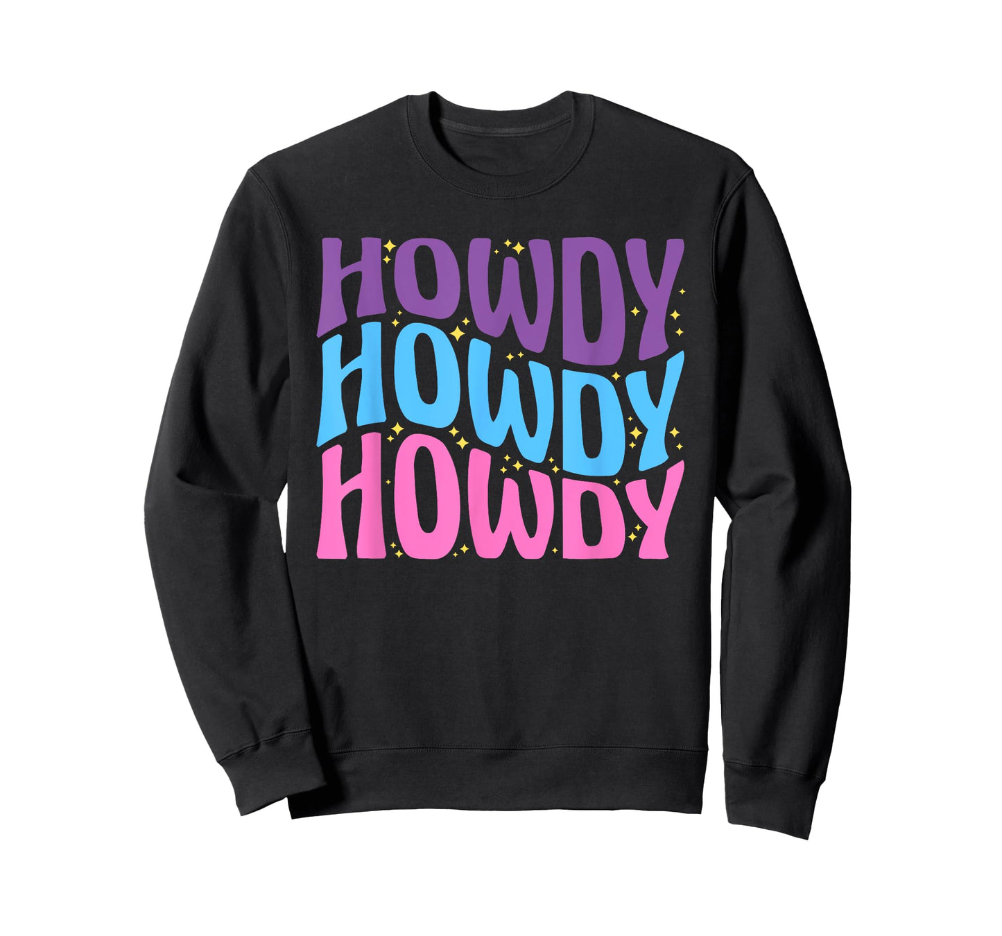Howdy Cute Farming lettering Cowboy Girl T-Shirt
