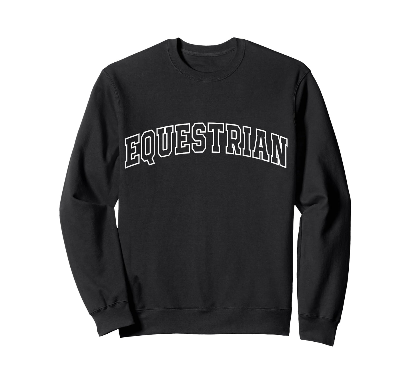 Equestrian Funny Athletic Lettering Team Player Coach T-Shirt