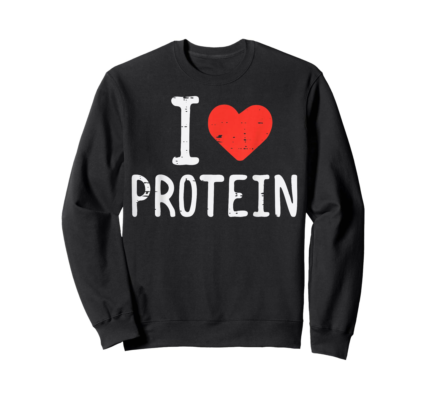 Gym I Heart Love Protein Workout Training Fitness Men Women T-Shirt