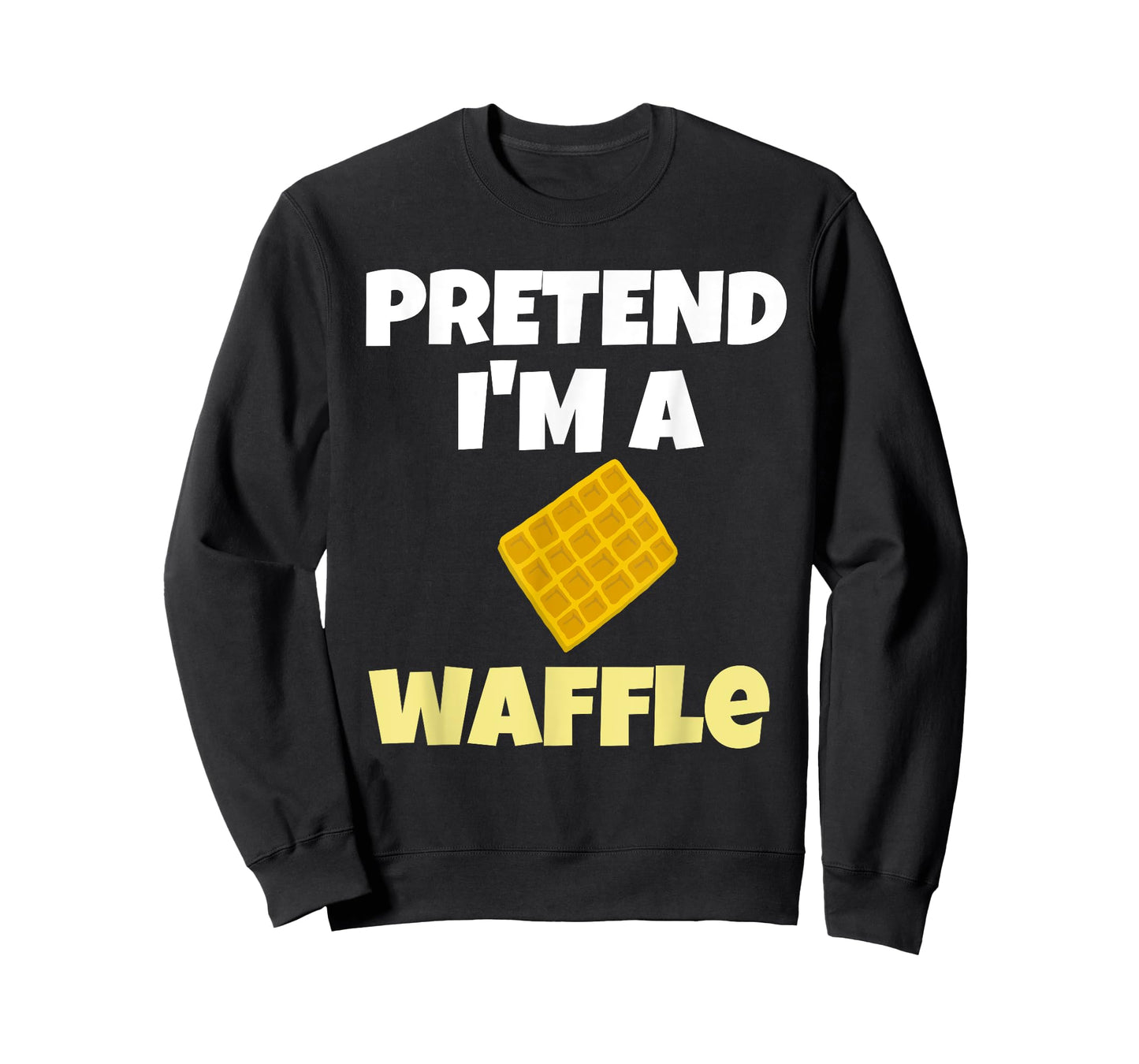 Pretend I'm A Waffle Halloween Costume Tee T-Shirt