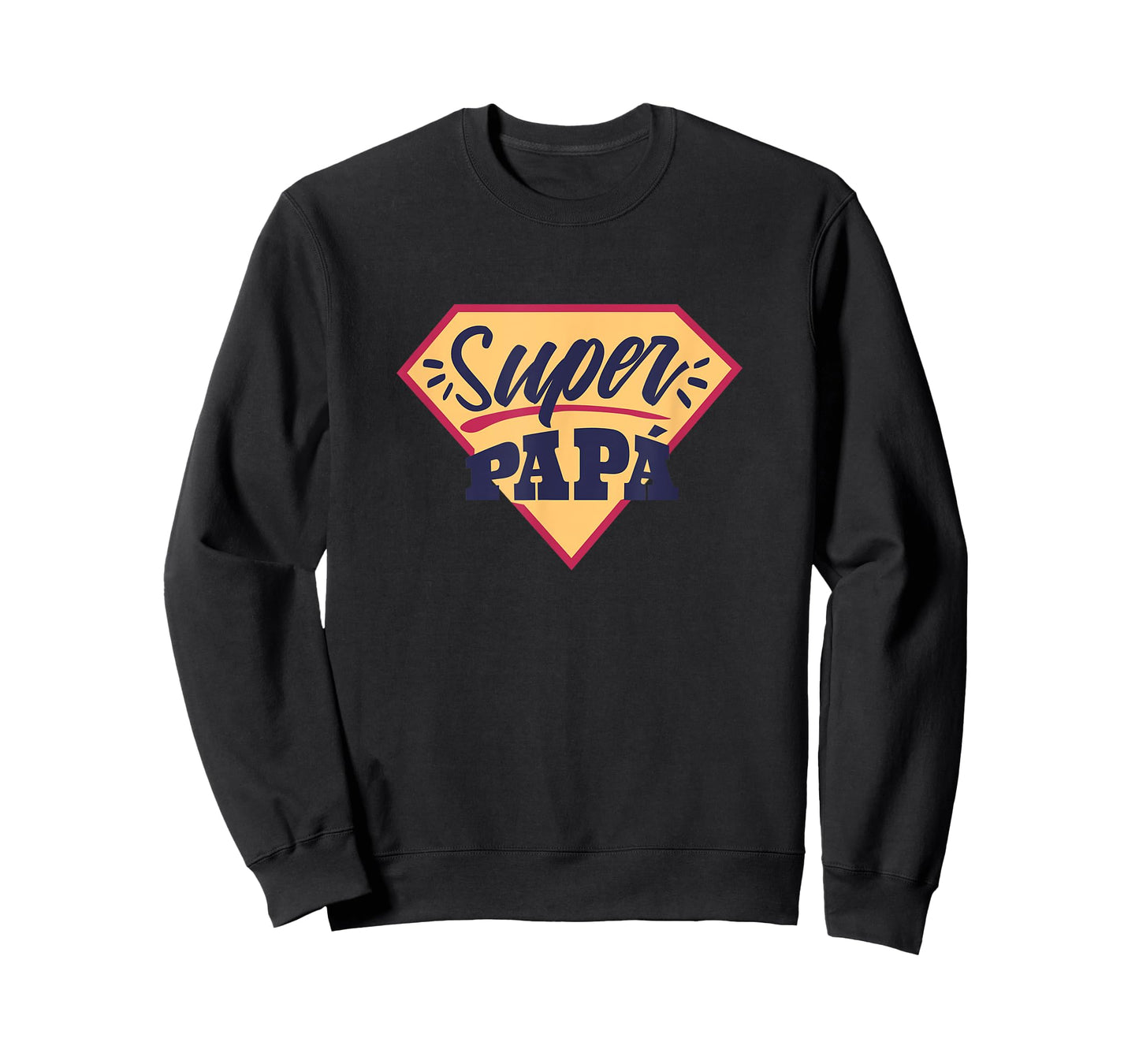 Super Papa Shirt SUPERHERO Funny Fathers Day for Dad Mens T-Shirt
