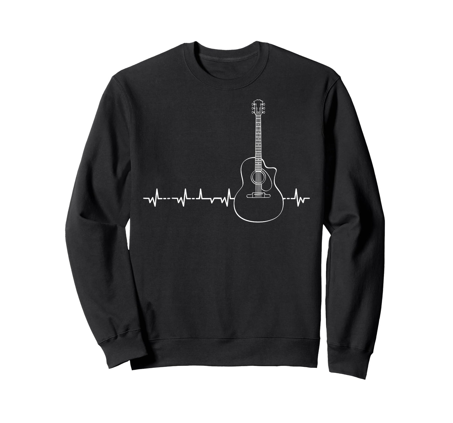 Guitar Heartbeat Pulse - Musical Theme T-Shirt T-Shirt