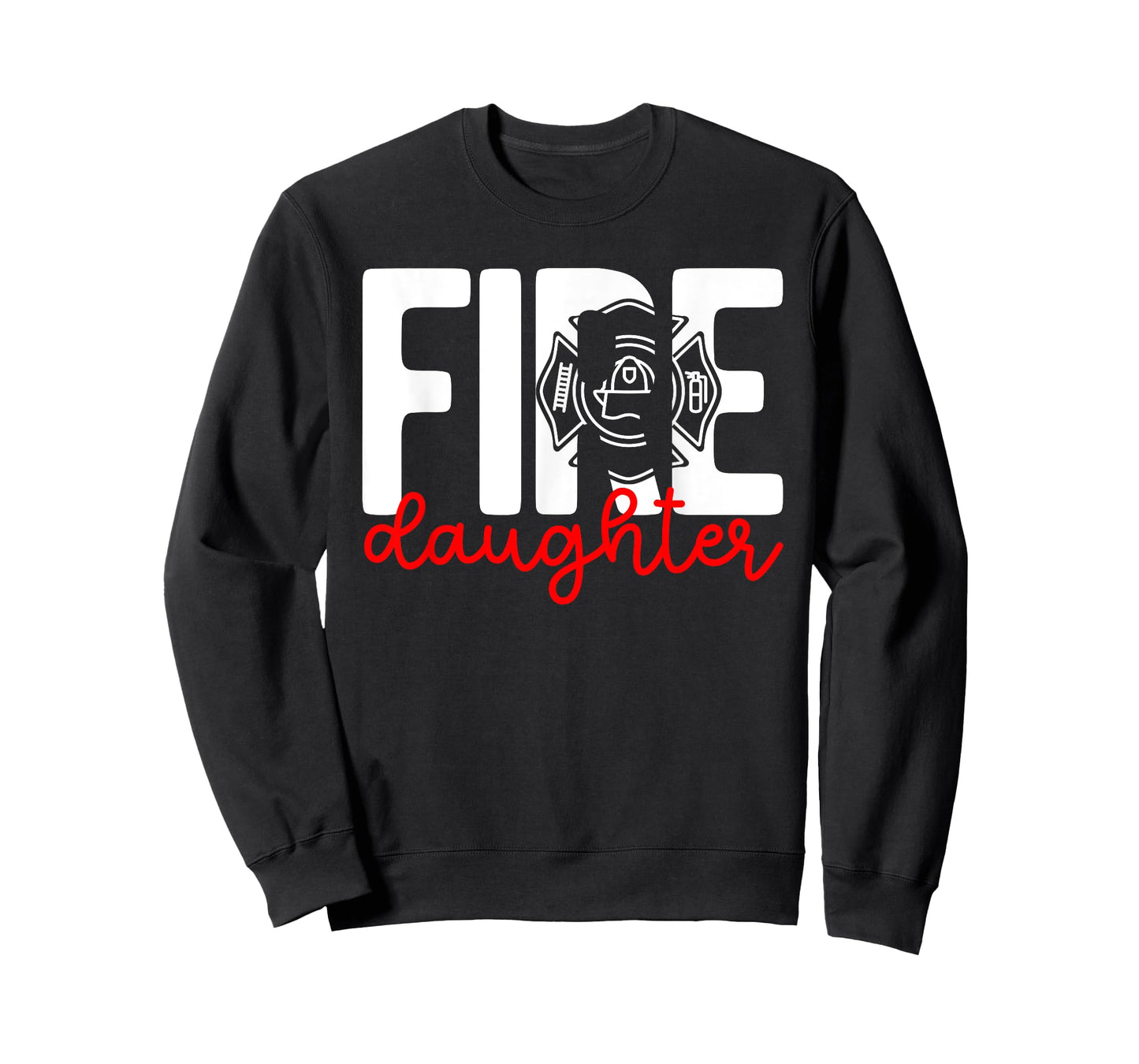 Fire Daughter Of A Firefighter Daughter Fireman Daughter T-Shirt