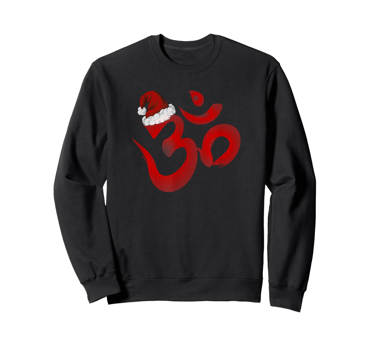 Unique Yogi Christmas OM Santa Hat Yoga Teacher Meditation Men Women Kids T-Shirt