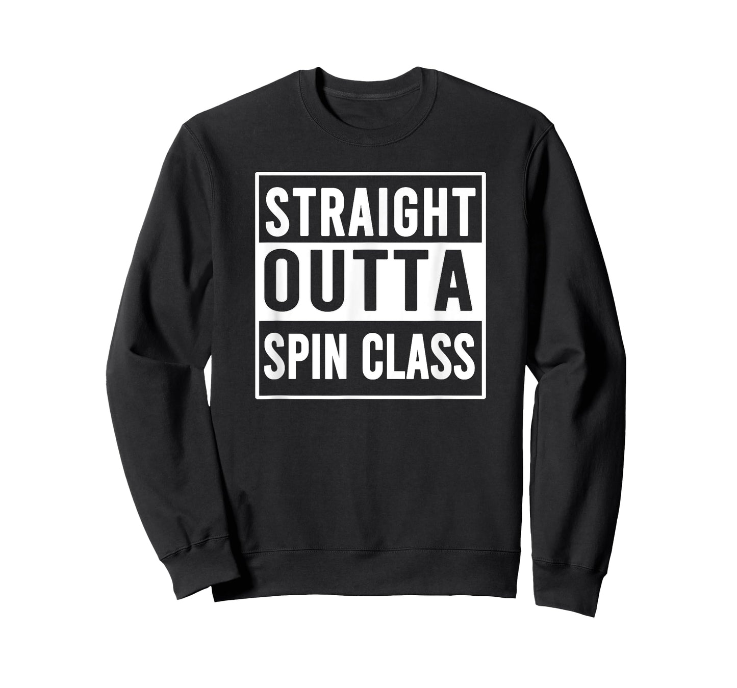 Straight Outta Spin Class Funny Gym Shirt Spin Class Gifts T-Shirt